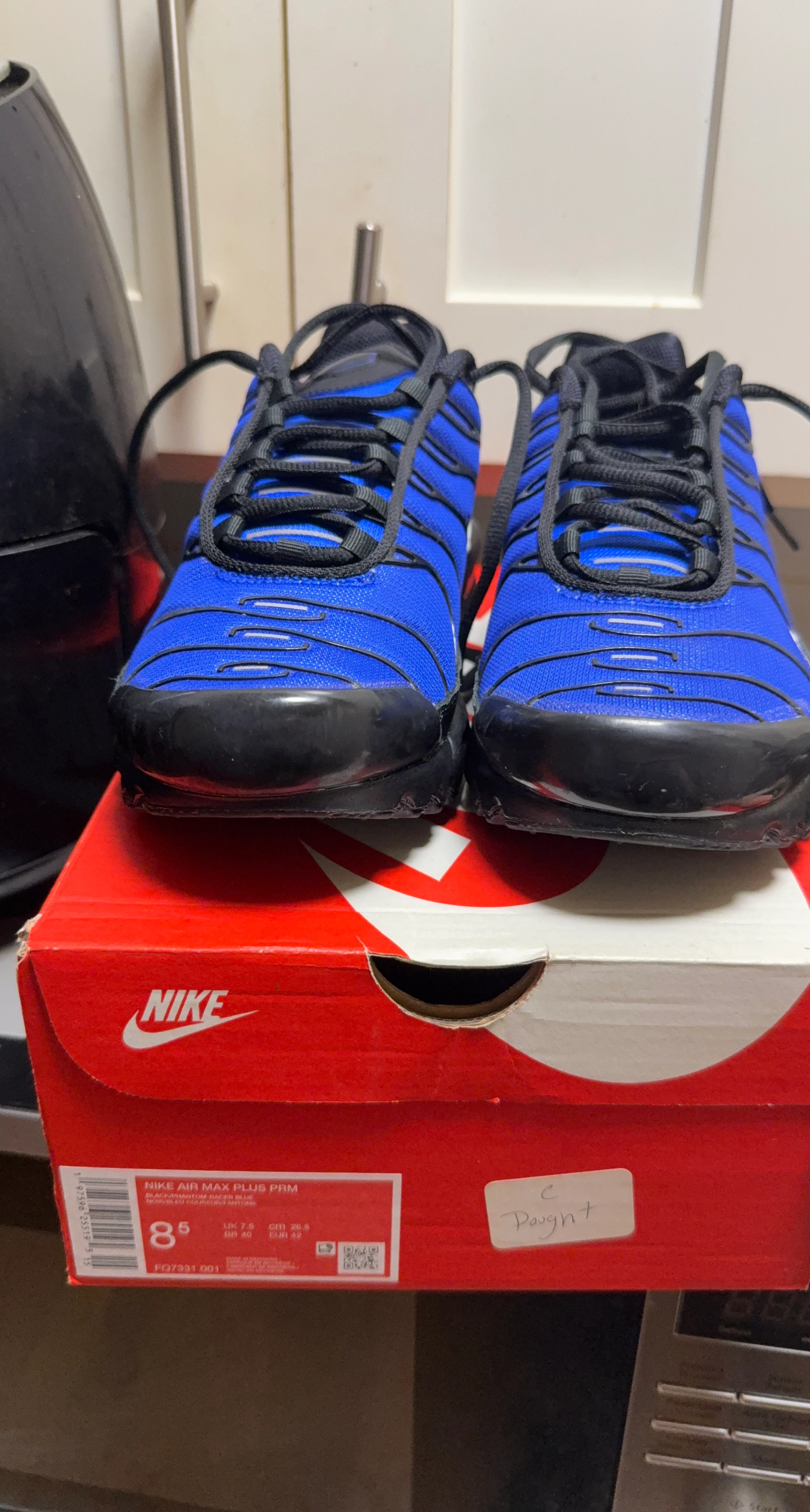 Nike Air Max Plus PRM Black/Racer Blue