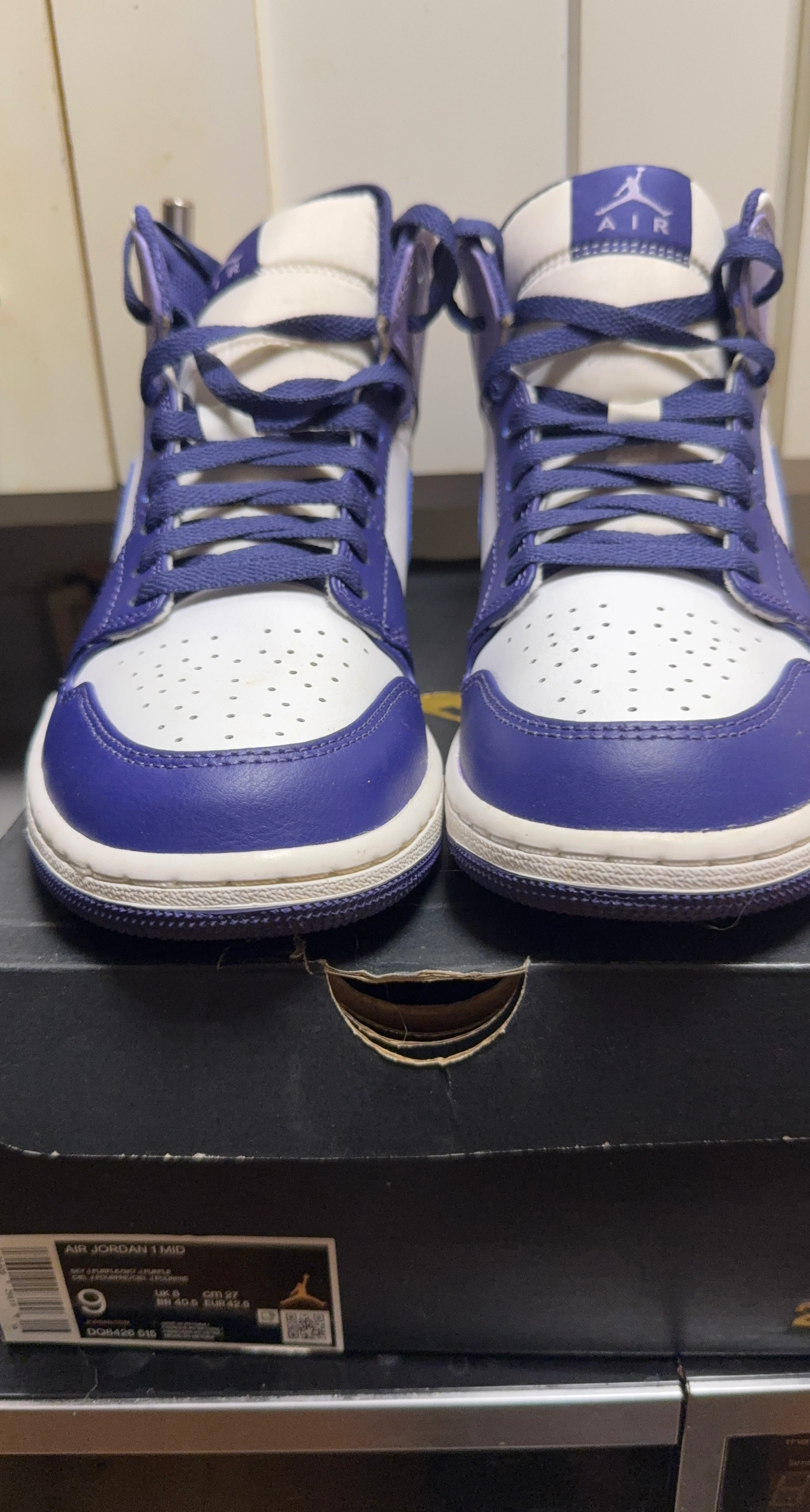 Air Jordan 1 Mid Sky Purple