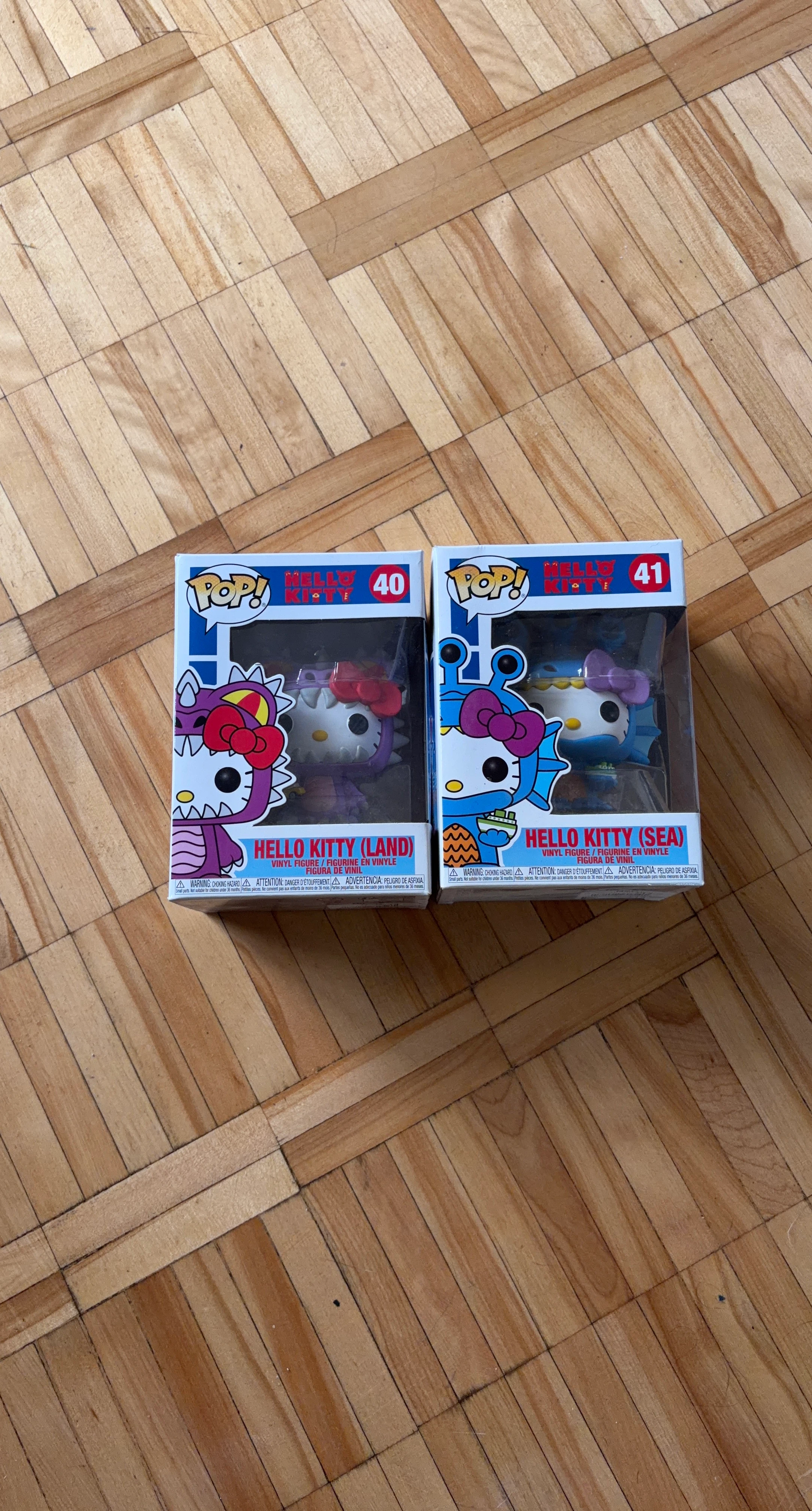 Funko Pop Hello Kitty Land and Sea Figures