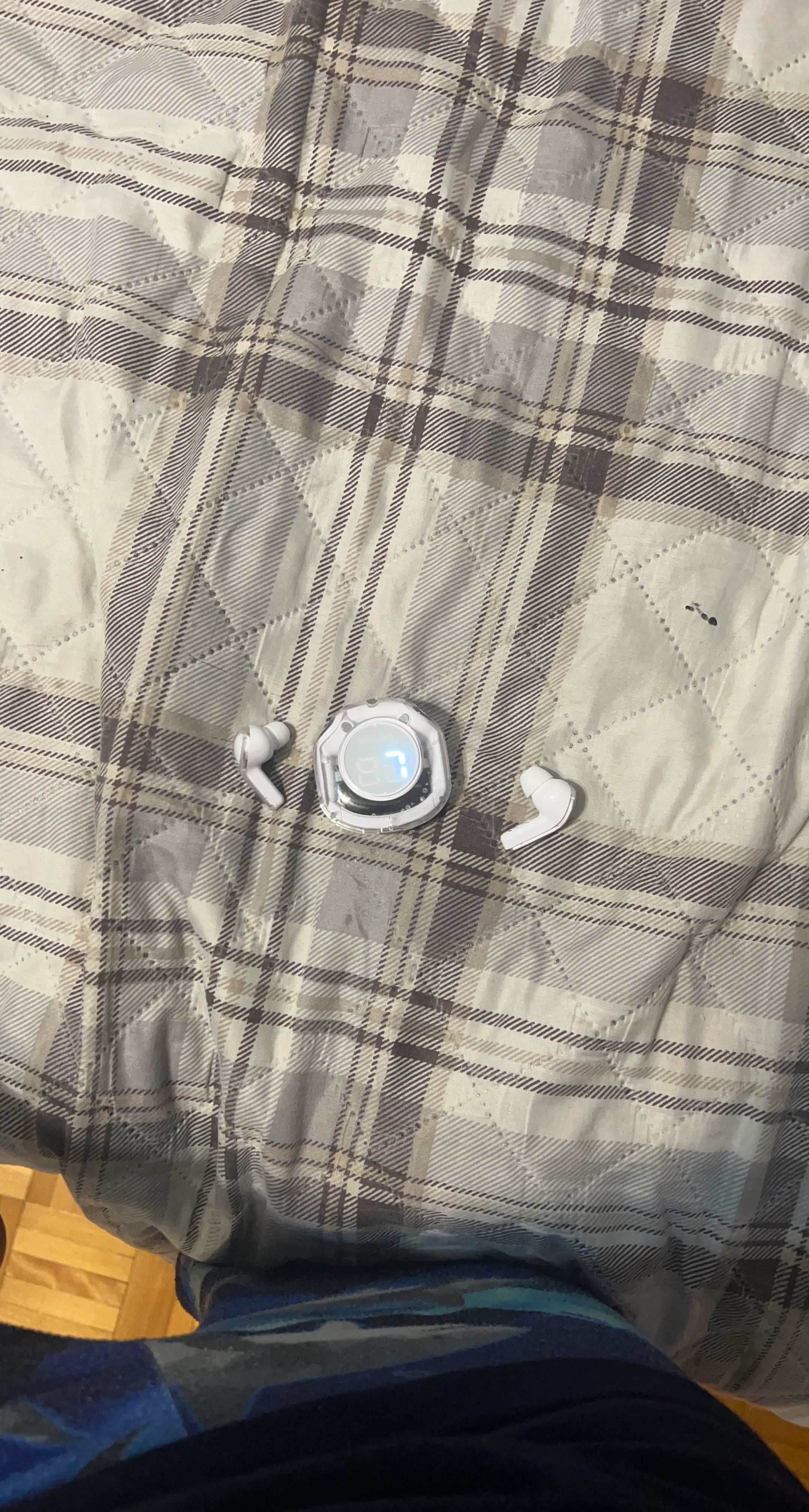 Wireless Earbuds with Digital Display Charging Case