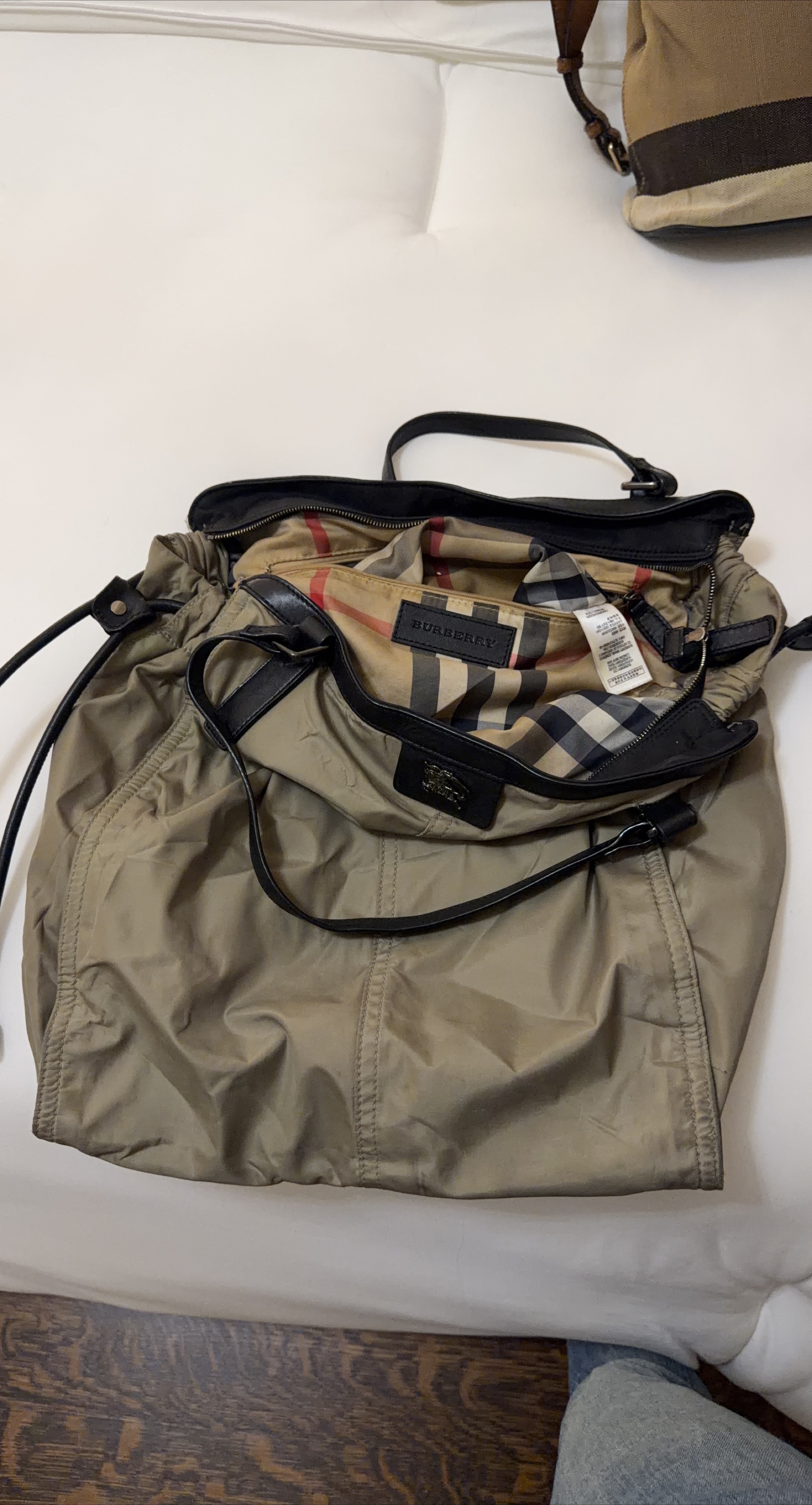 Burberry Nylon Shoulder Bag