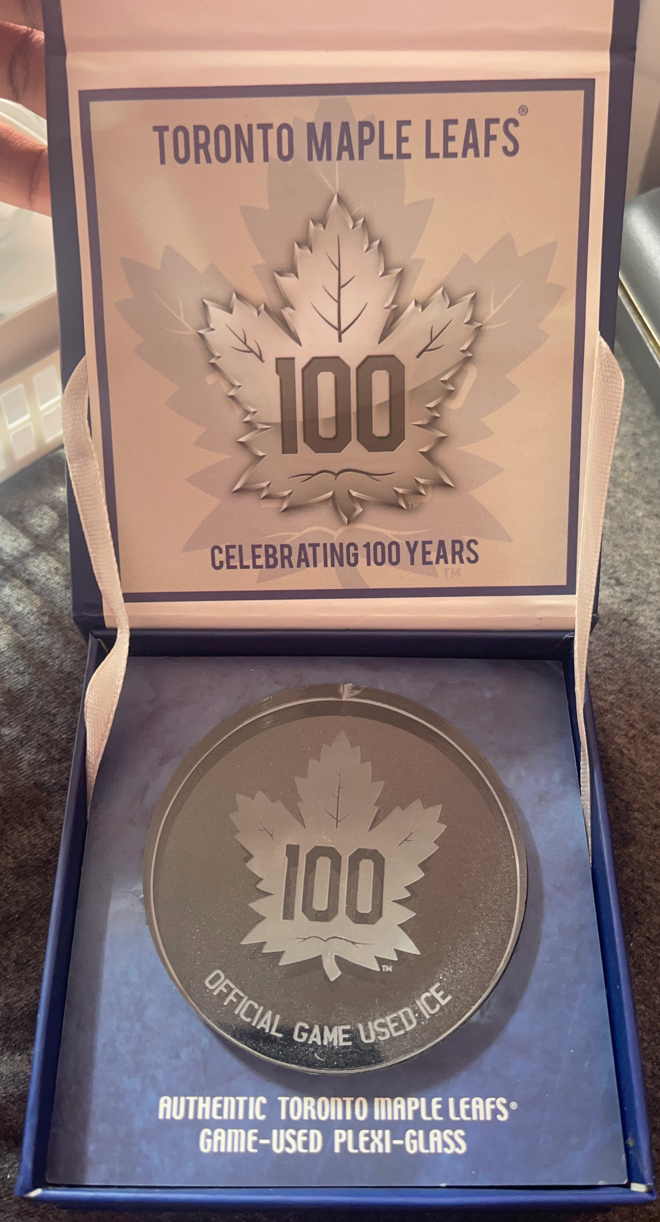 Toronto Maple Leafs 100th Anniversary Game-Used Item