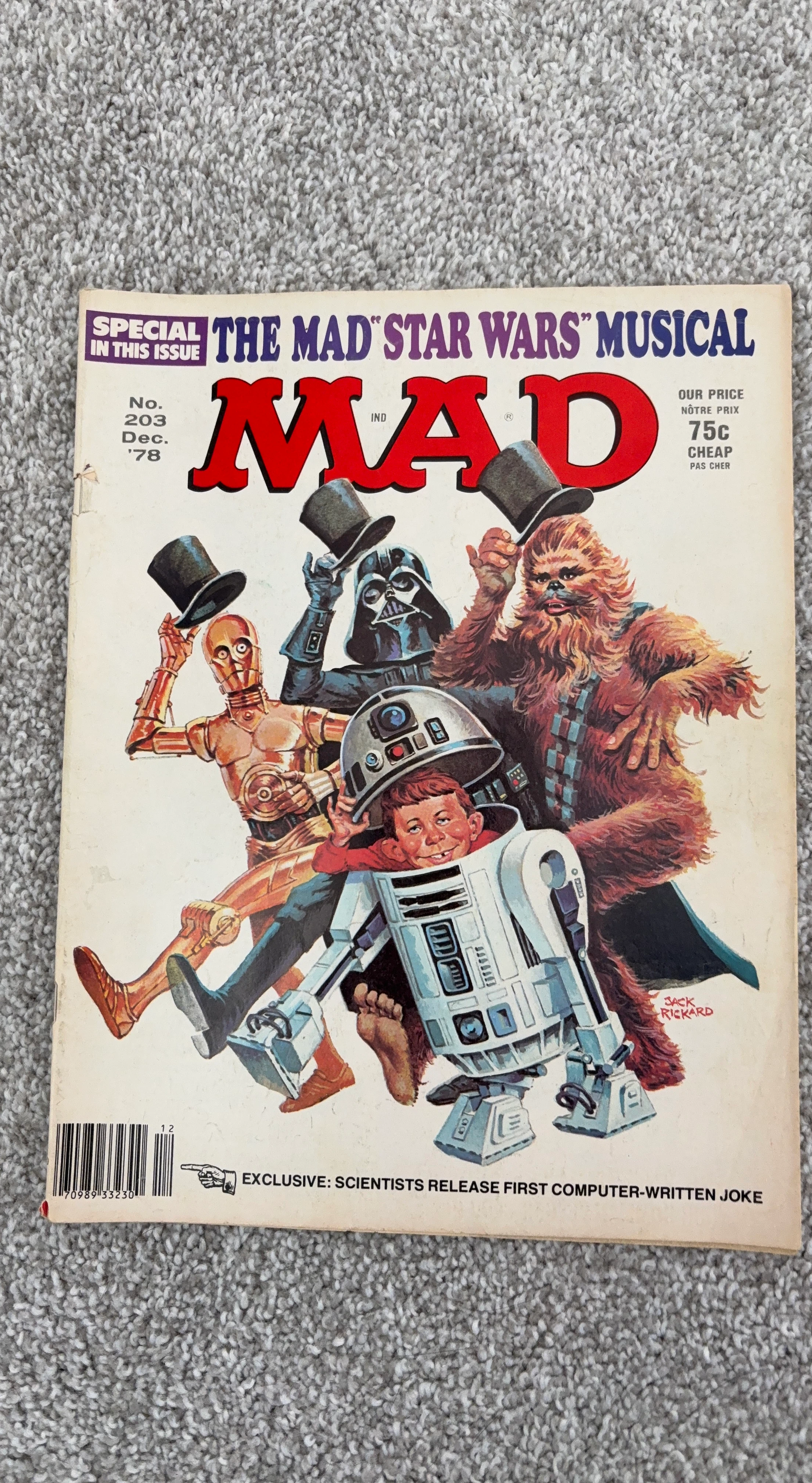 MAD Magazine No. 203 December 1978