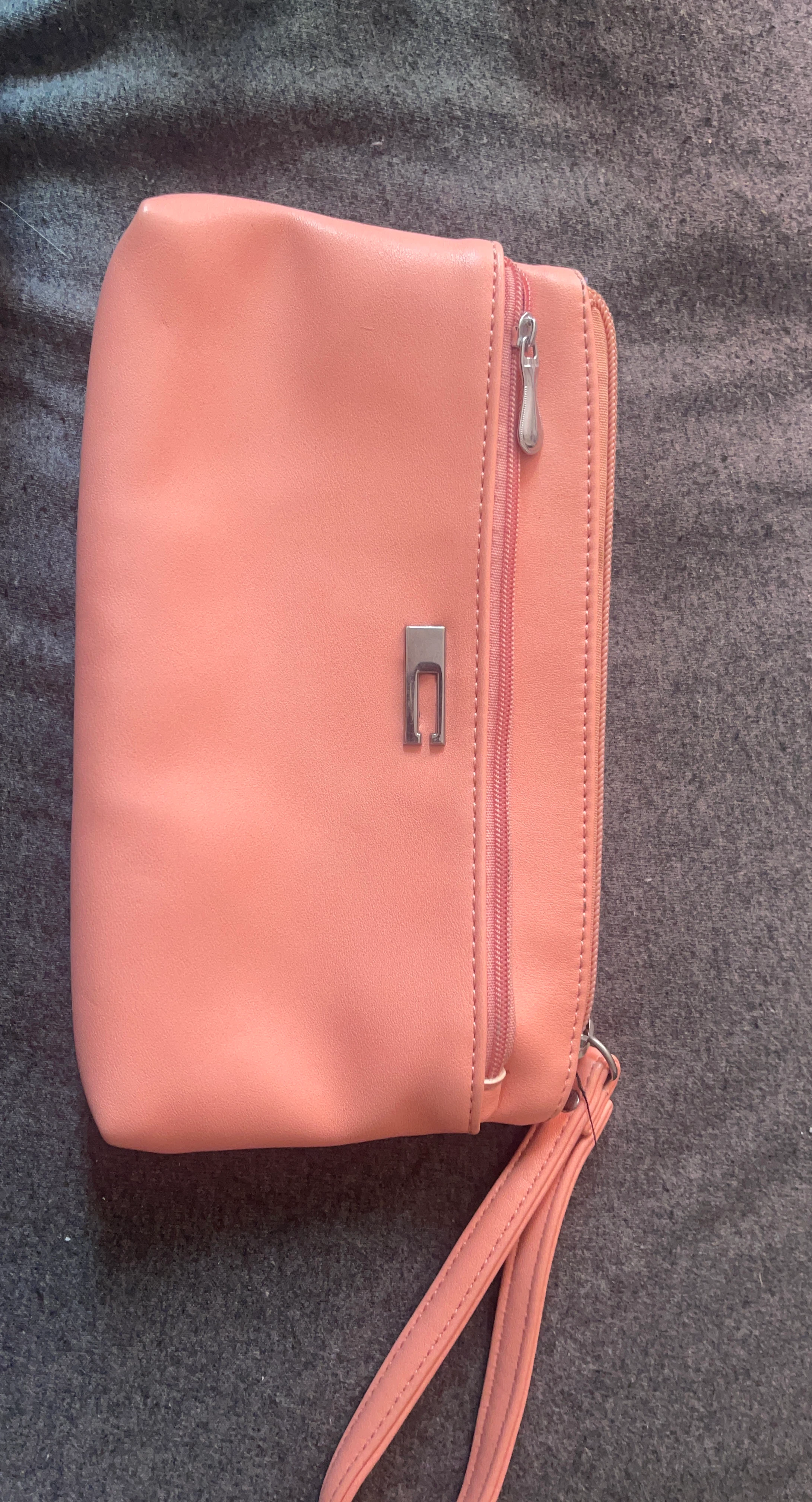 Pink Wristlet Clutch