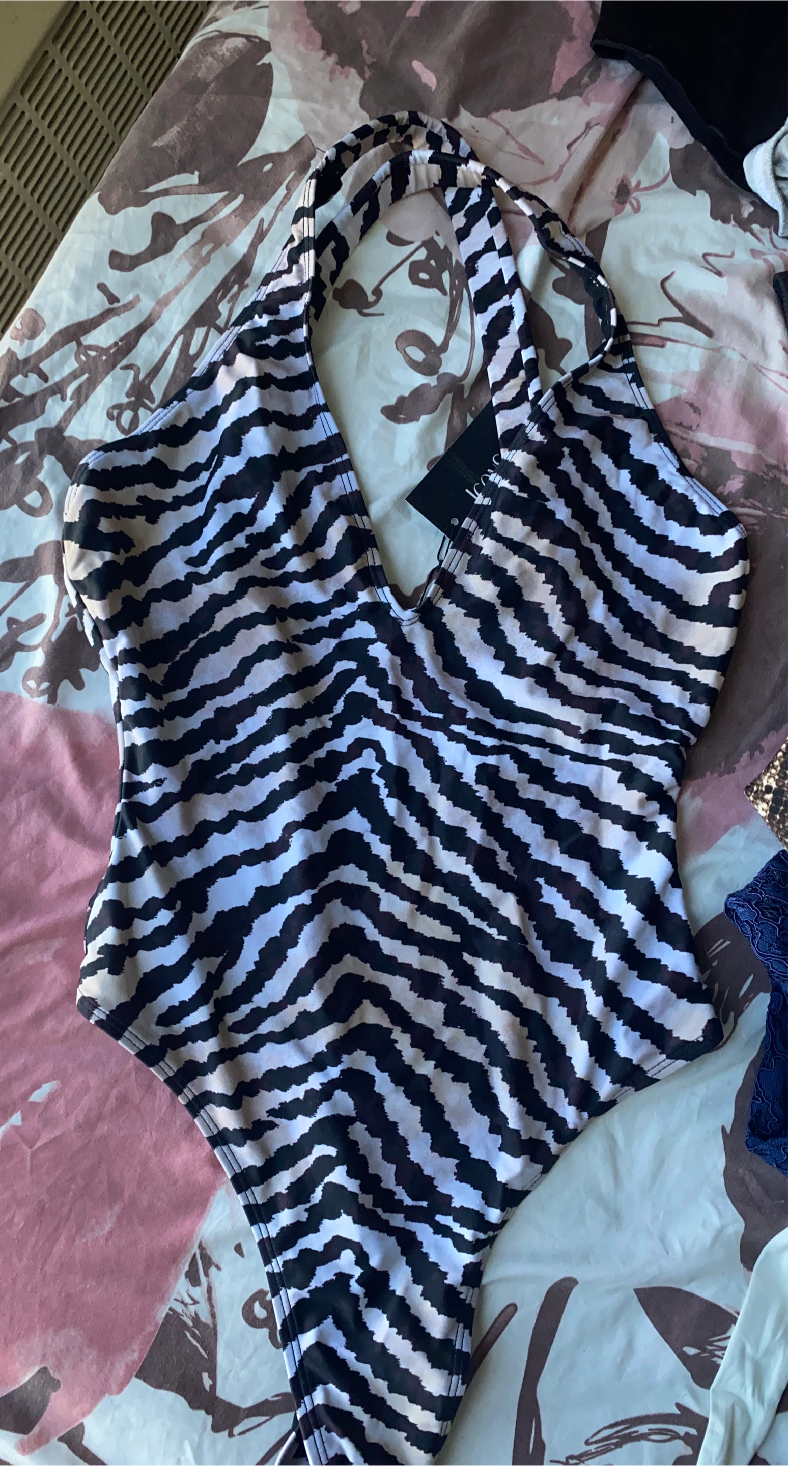 Iconic Zebra Print Swimsuit