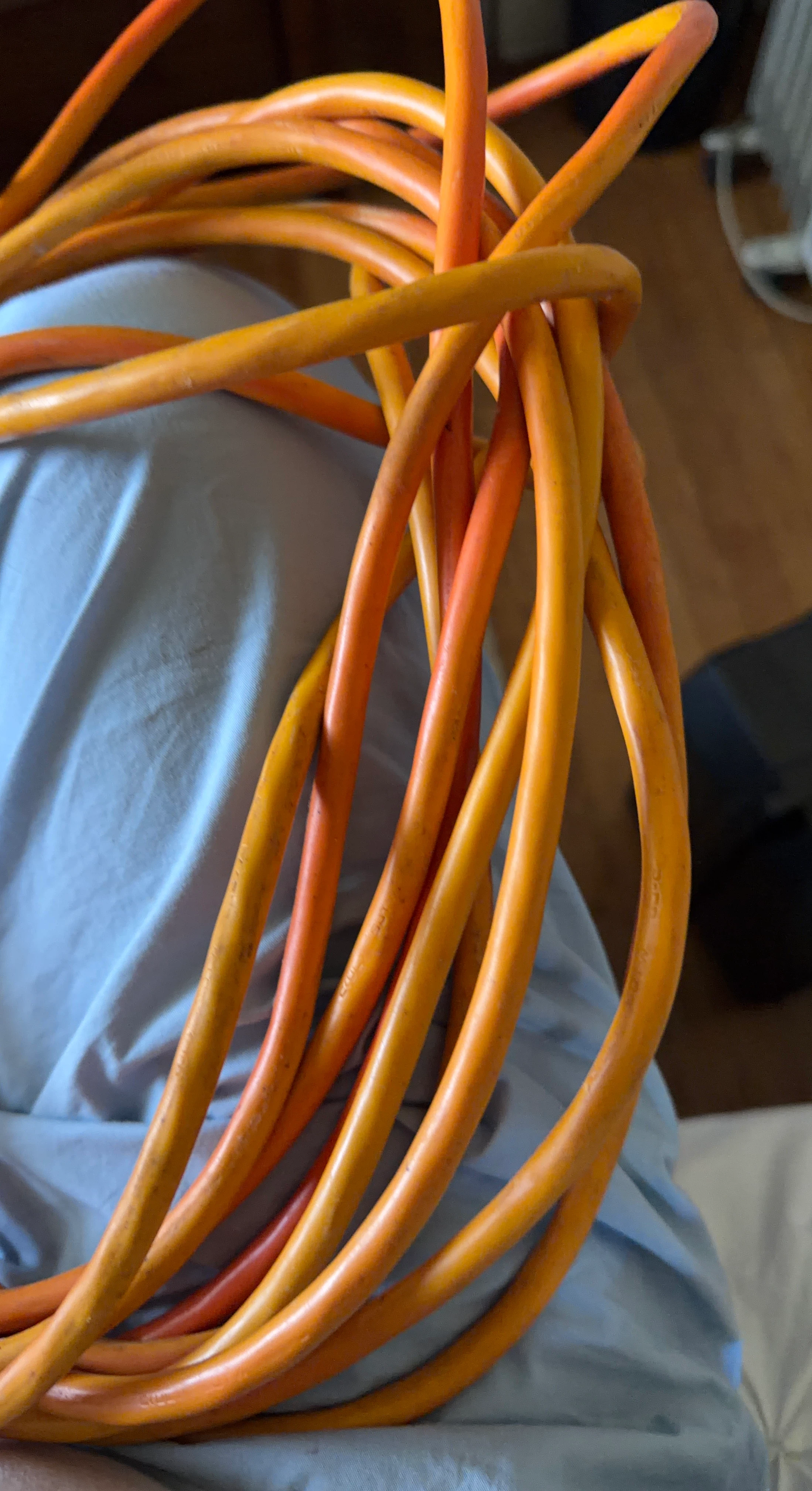 Orange Extension Cord