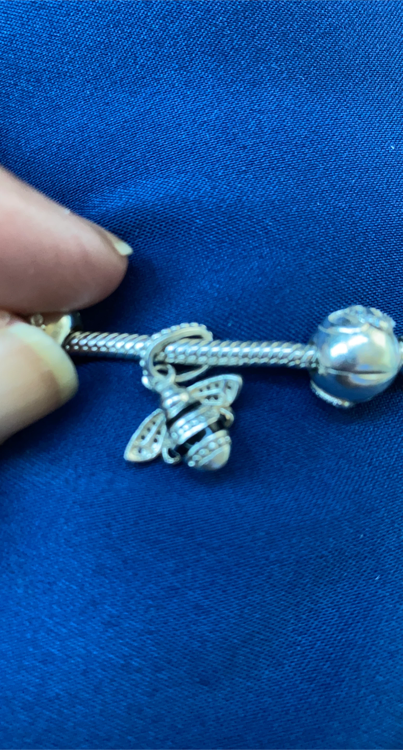 Pandora Silver Bee Charm
