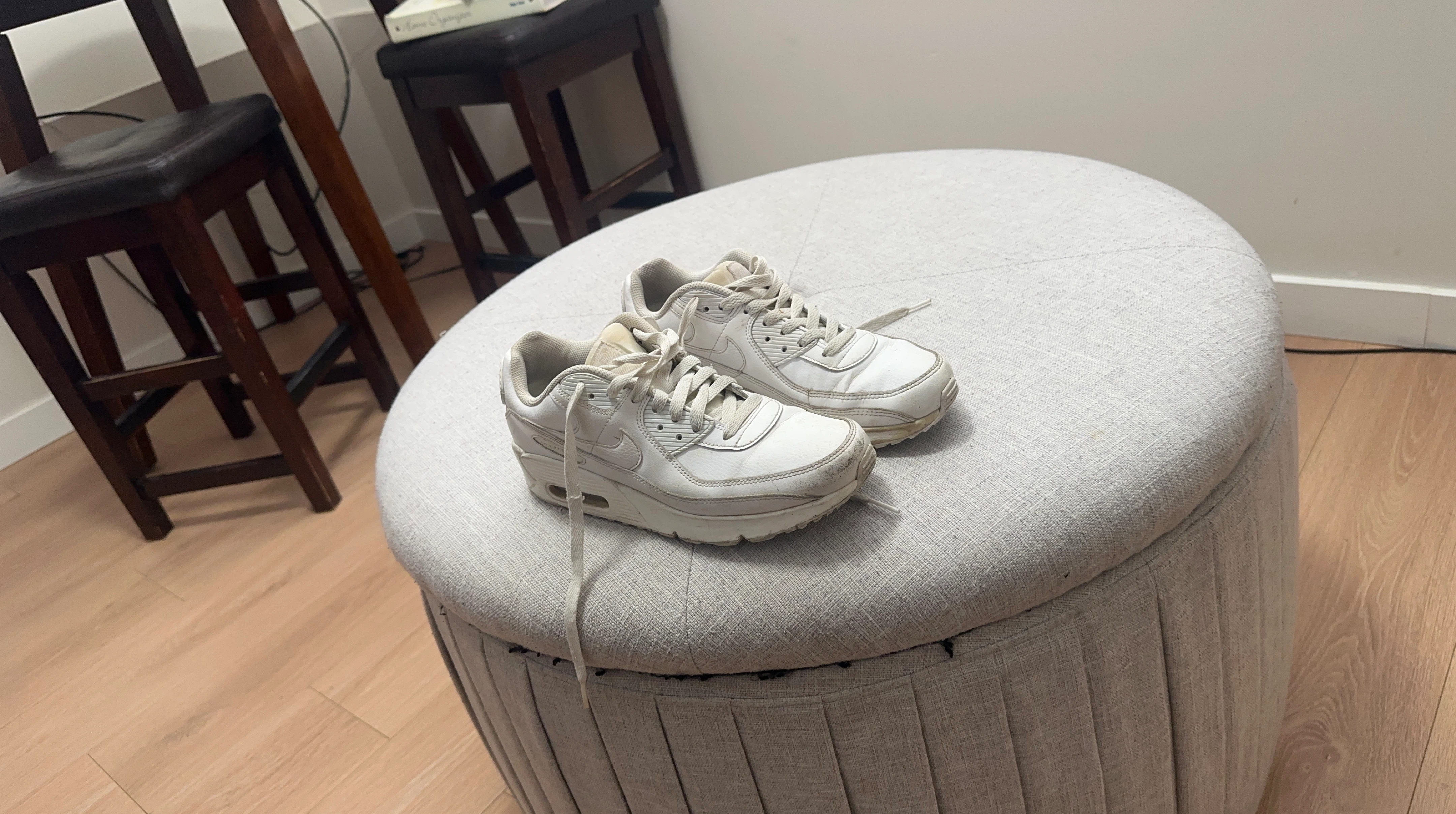 Nike Air Max 90 White Youth Size 6Y