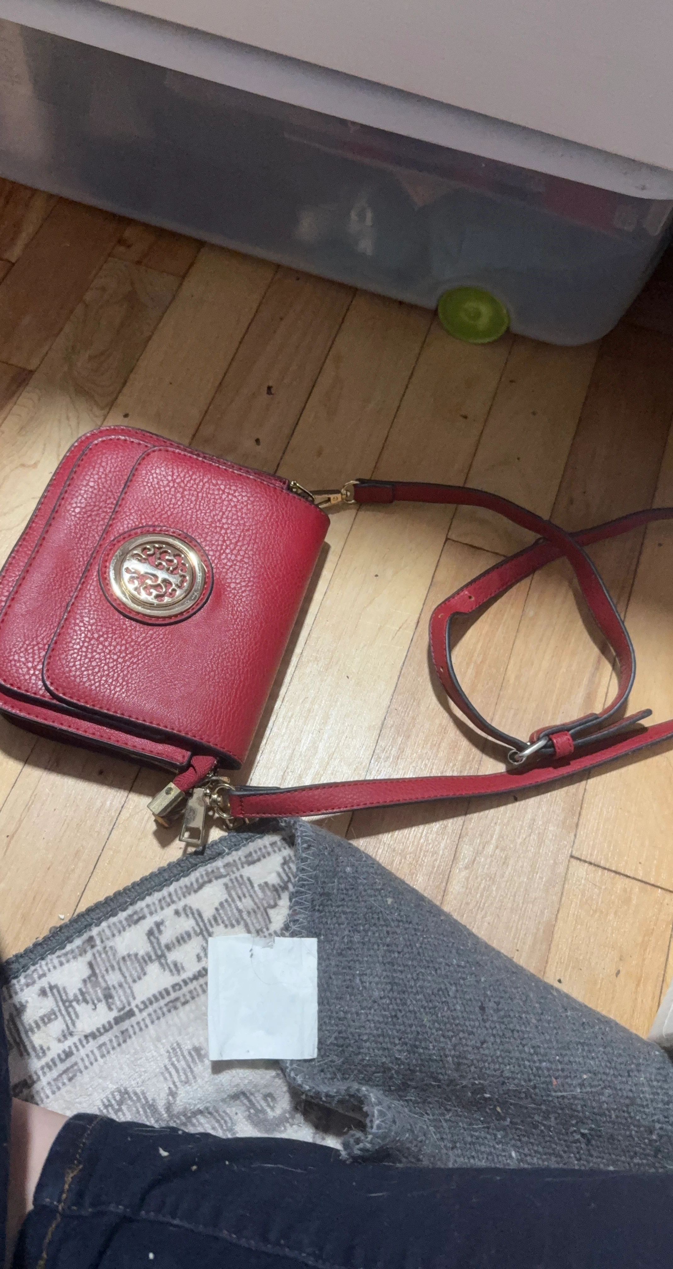 Red Crossbody Bag