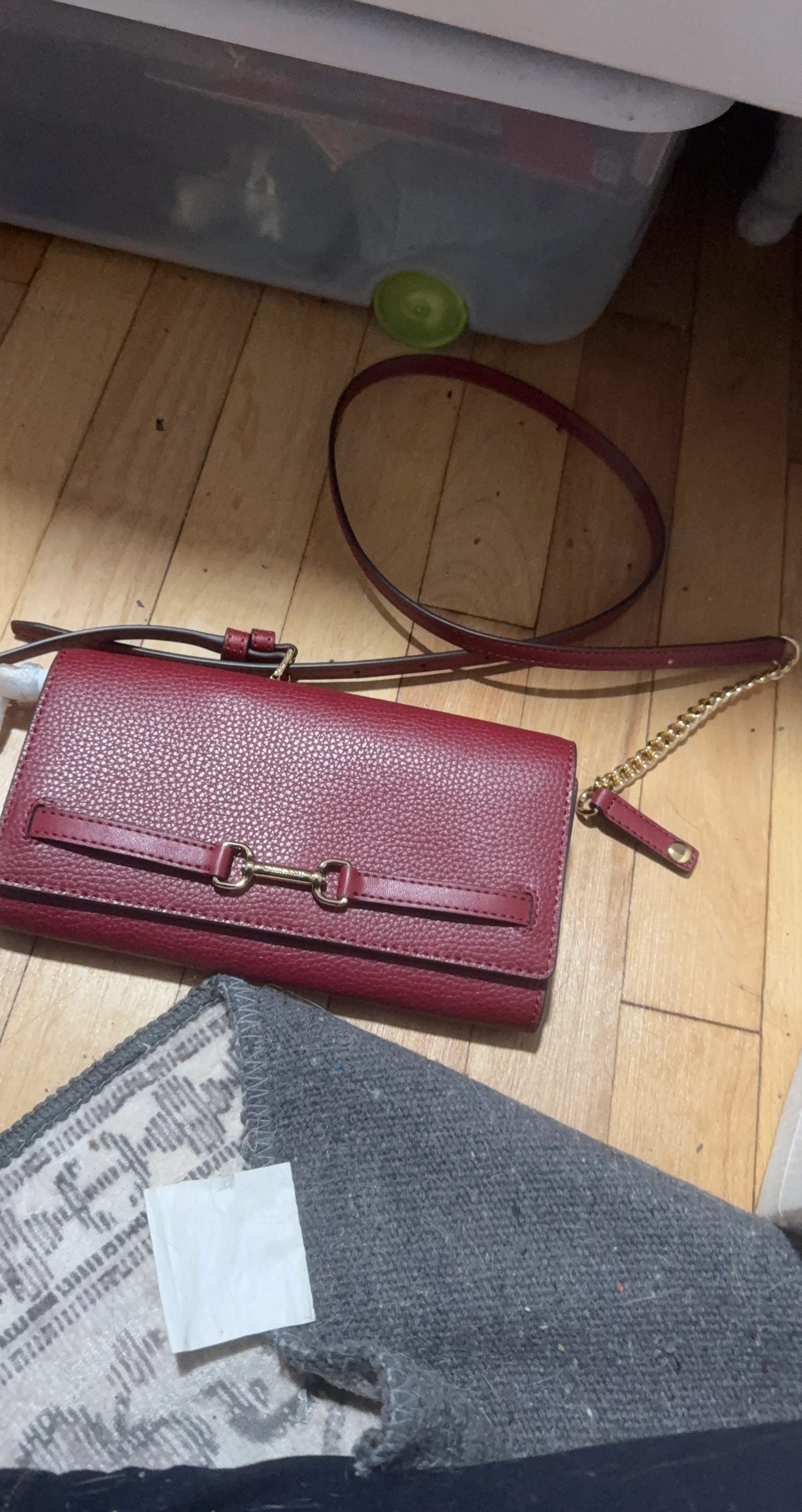 Michael Kors Leather Crossbody Bag