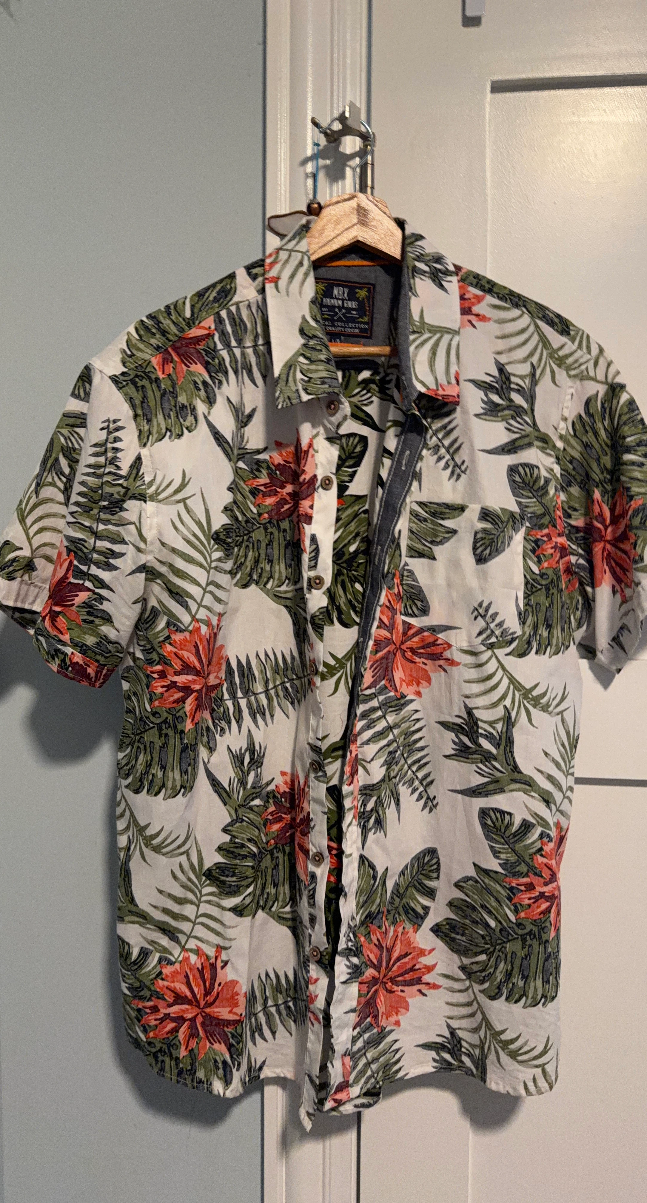 MBX Premium Goods Floral Short Sleeve Shirt