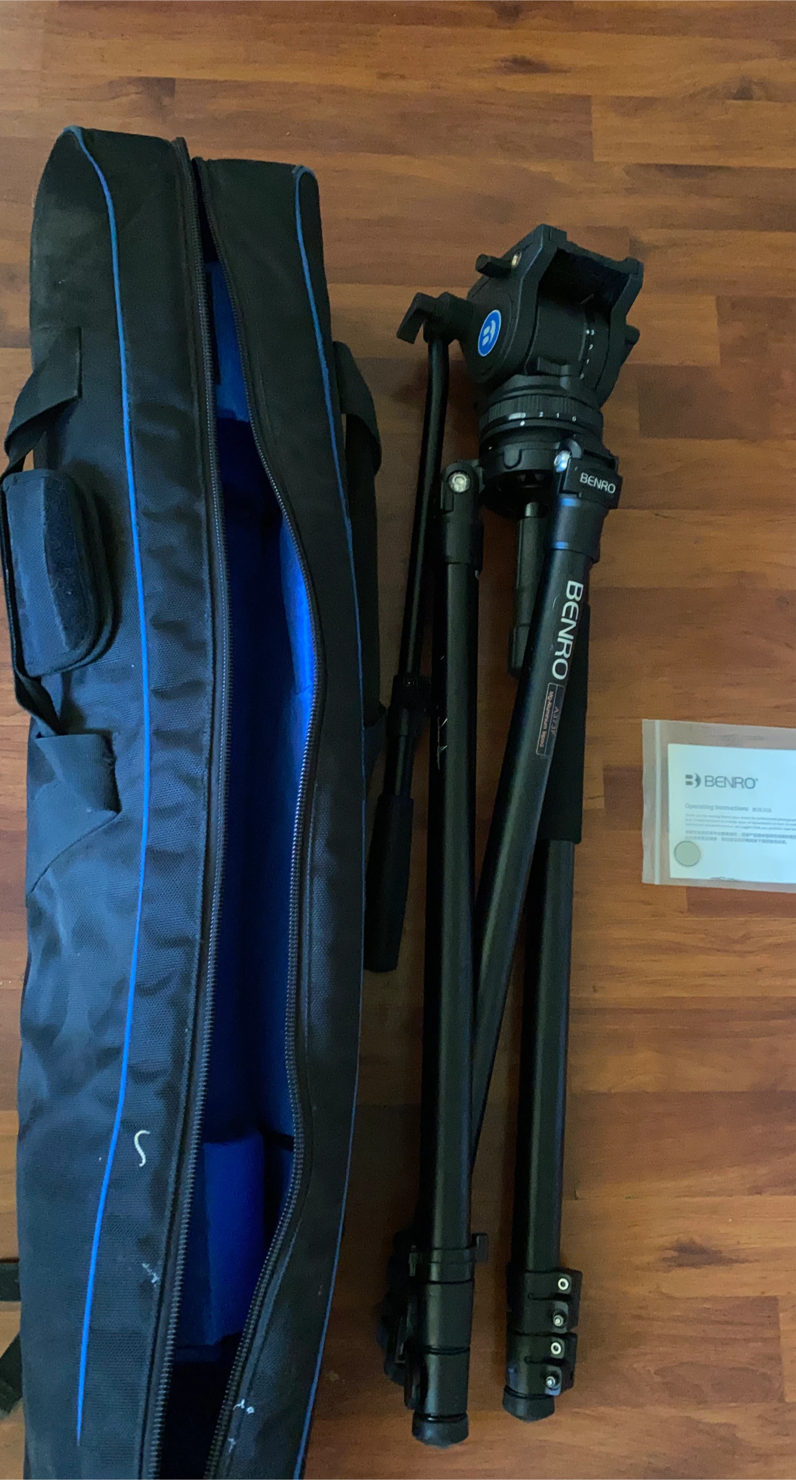 Benro A373F Magnesium Aluminum Tripod with Case