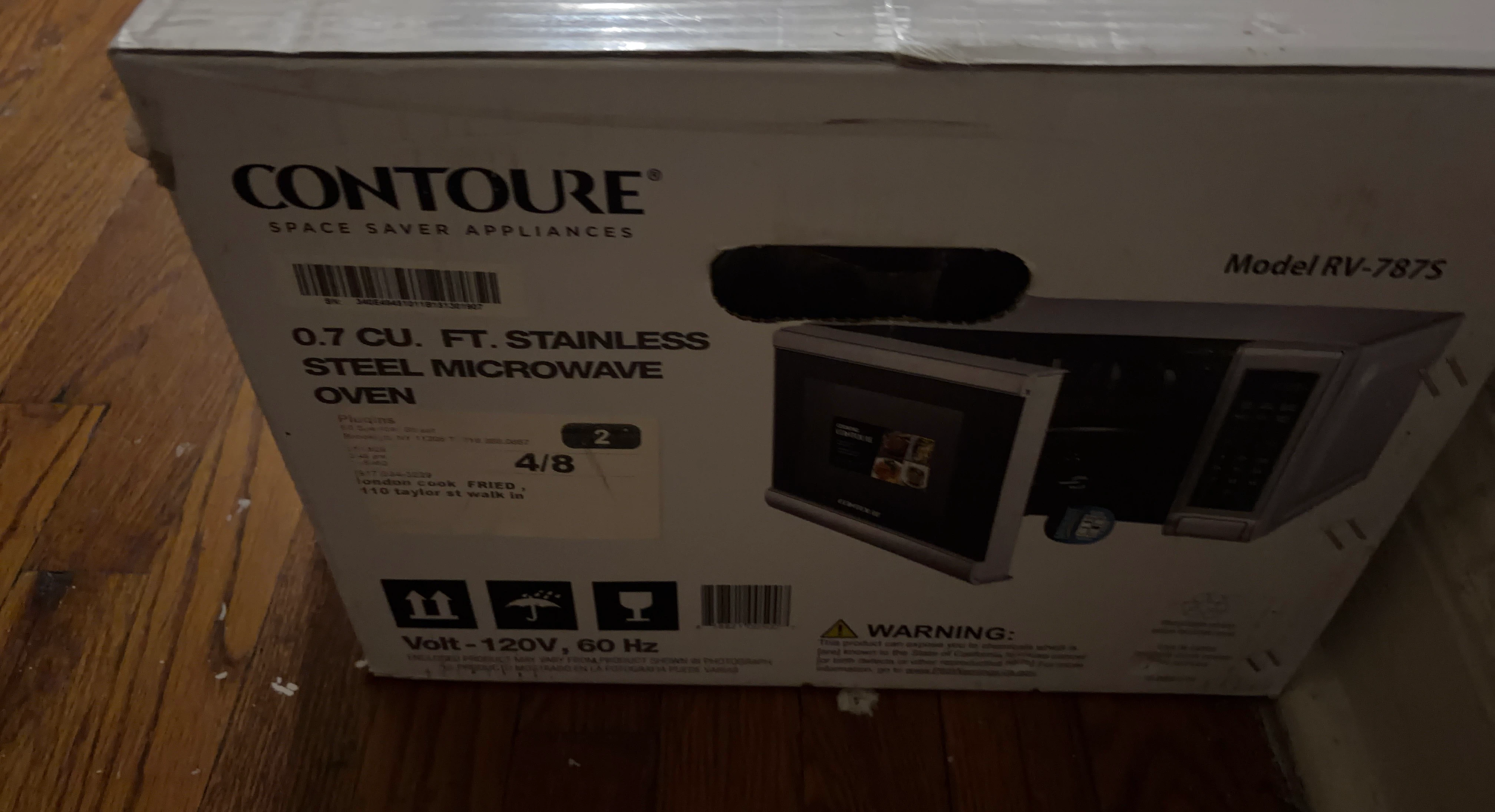 Contoure 0.7 cu. ft. Stainless Steel Microwave Oven