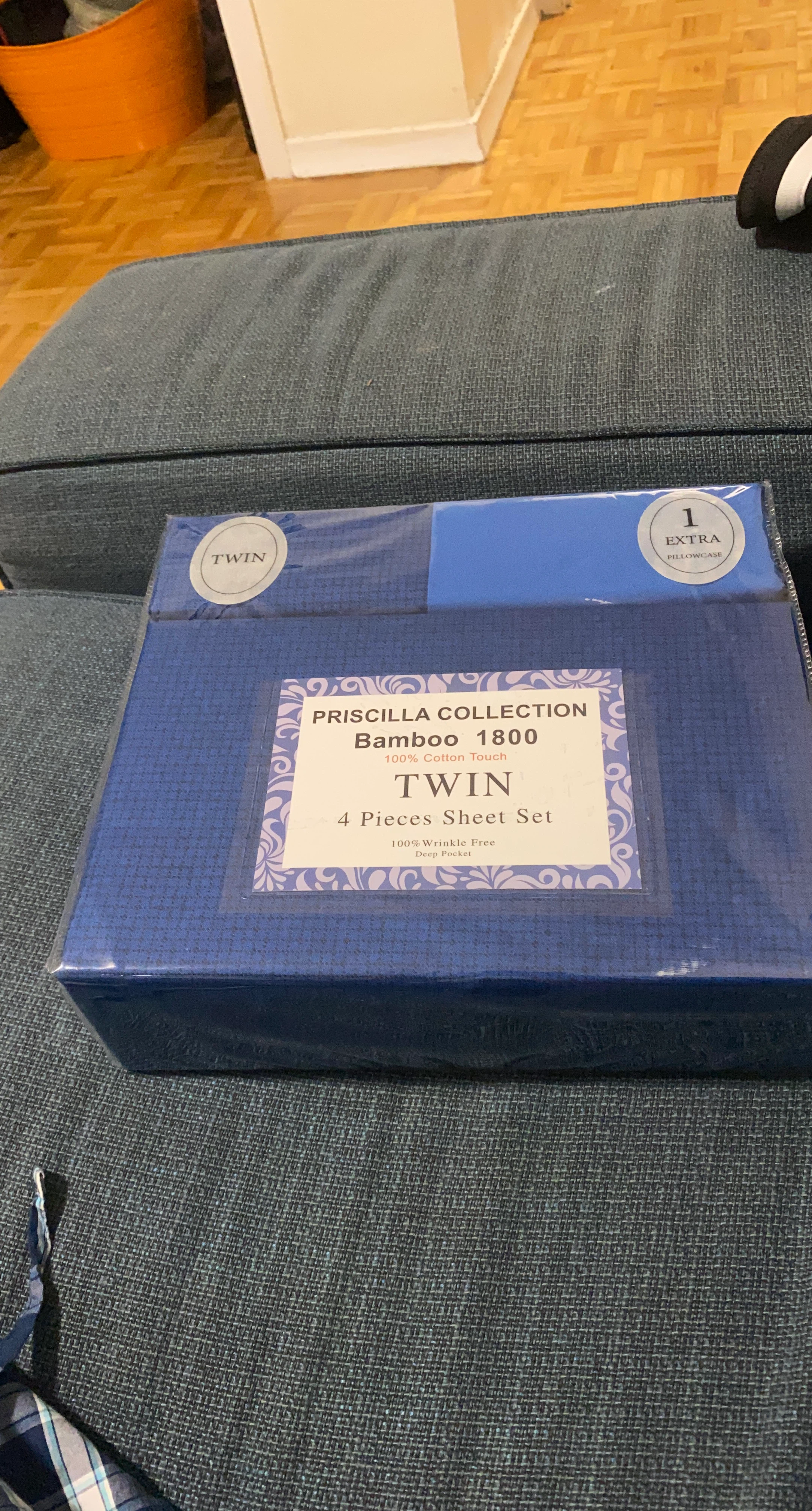 Priscilla Collection Bamboo Twin Sheet Set