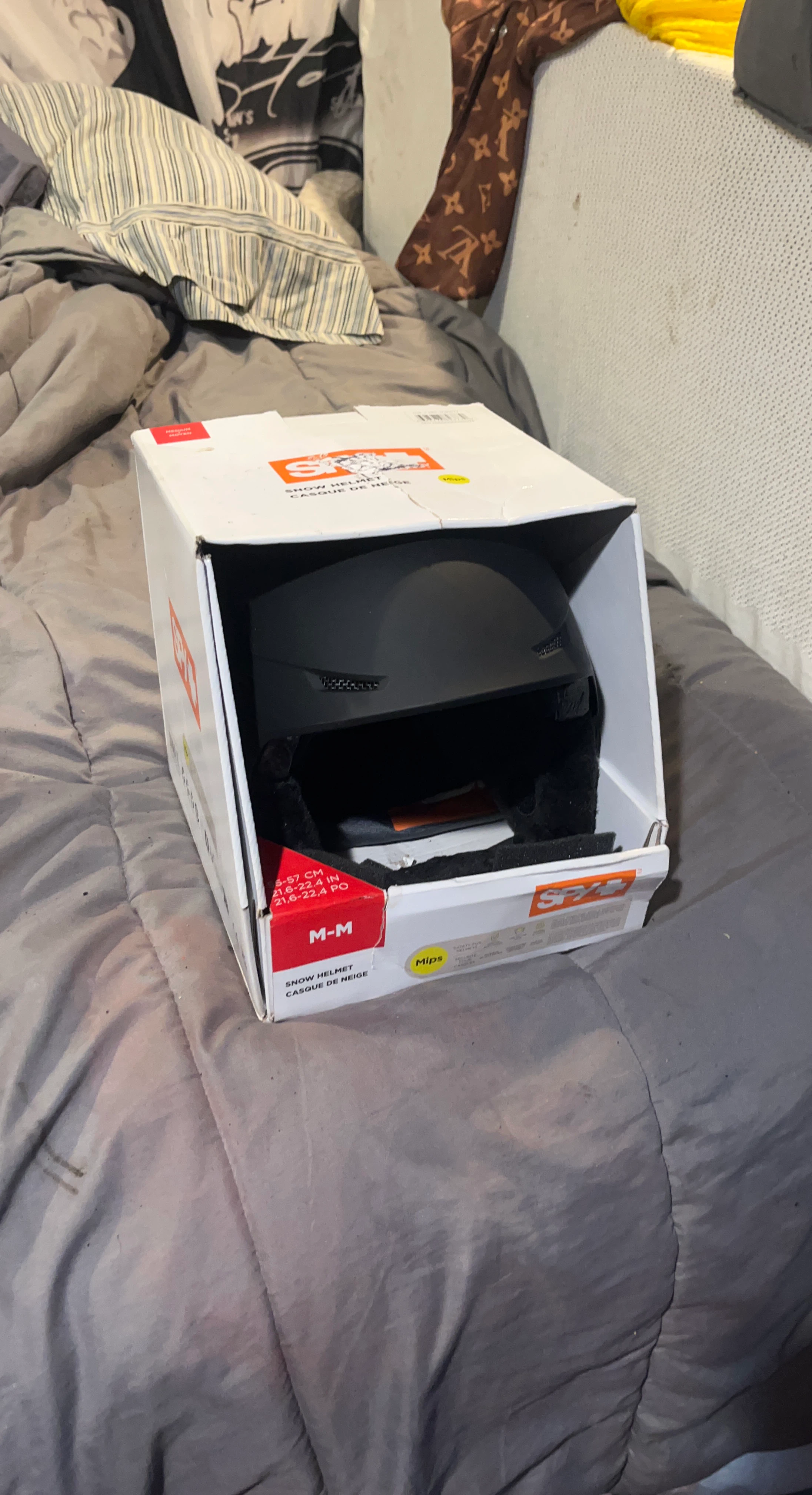 Spy+ Snow Helmet Medium Black
