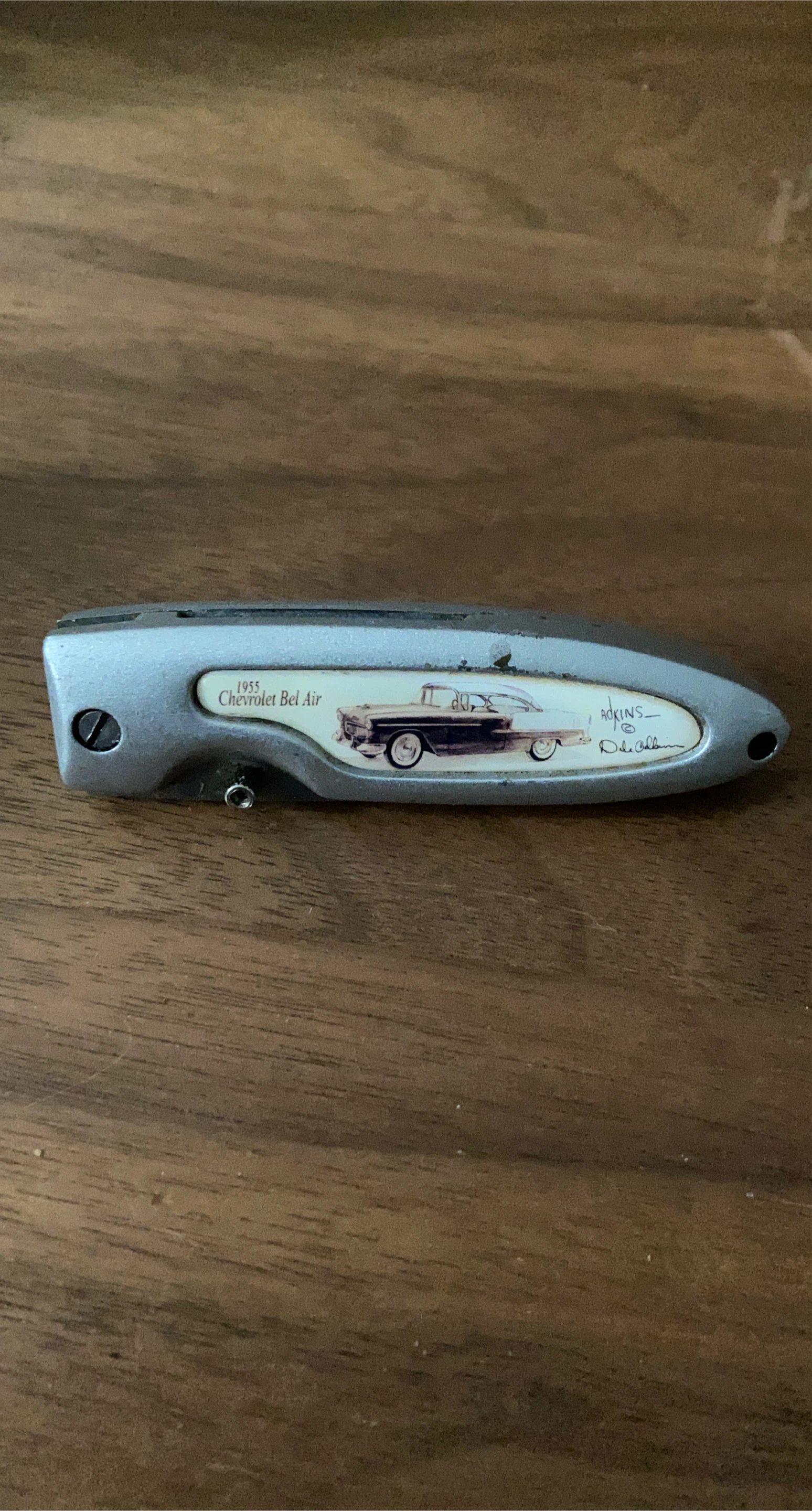1955 Chevrolet Bel Air Collectible Folding Knife