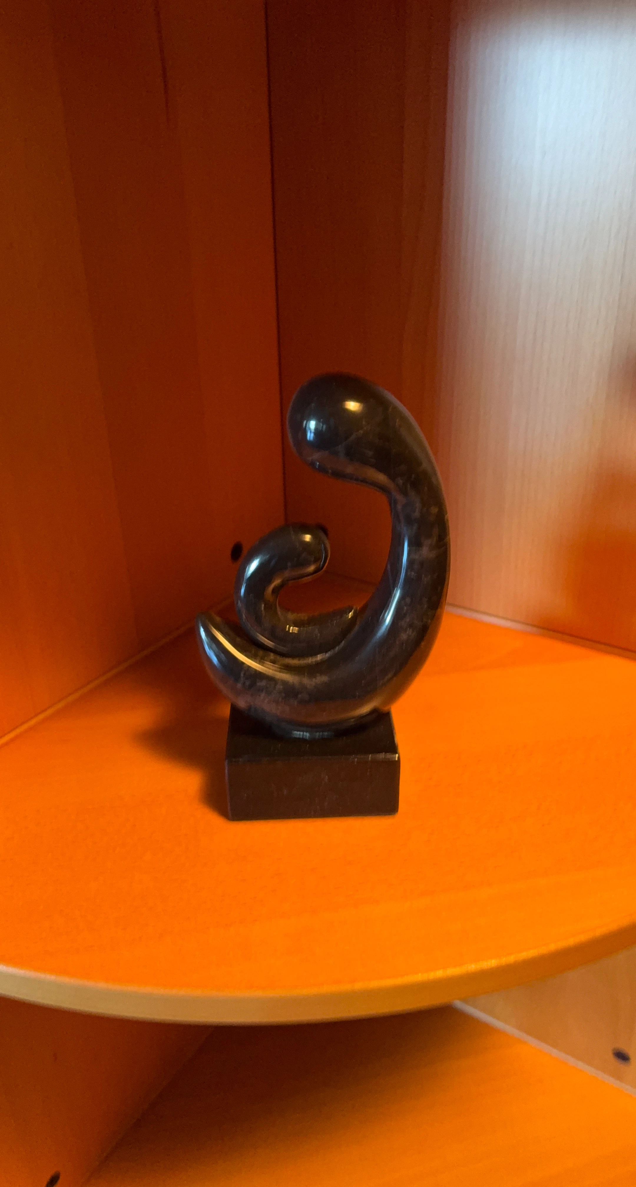 Mary with child Abstract Stone Sculpture