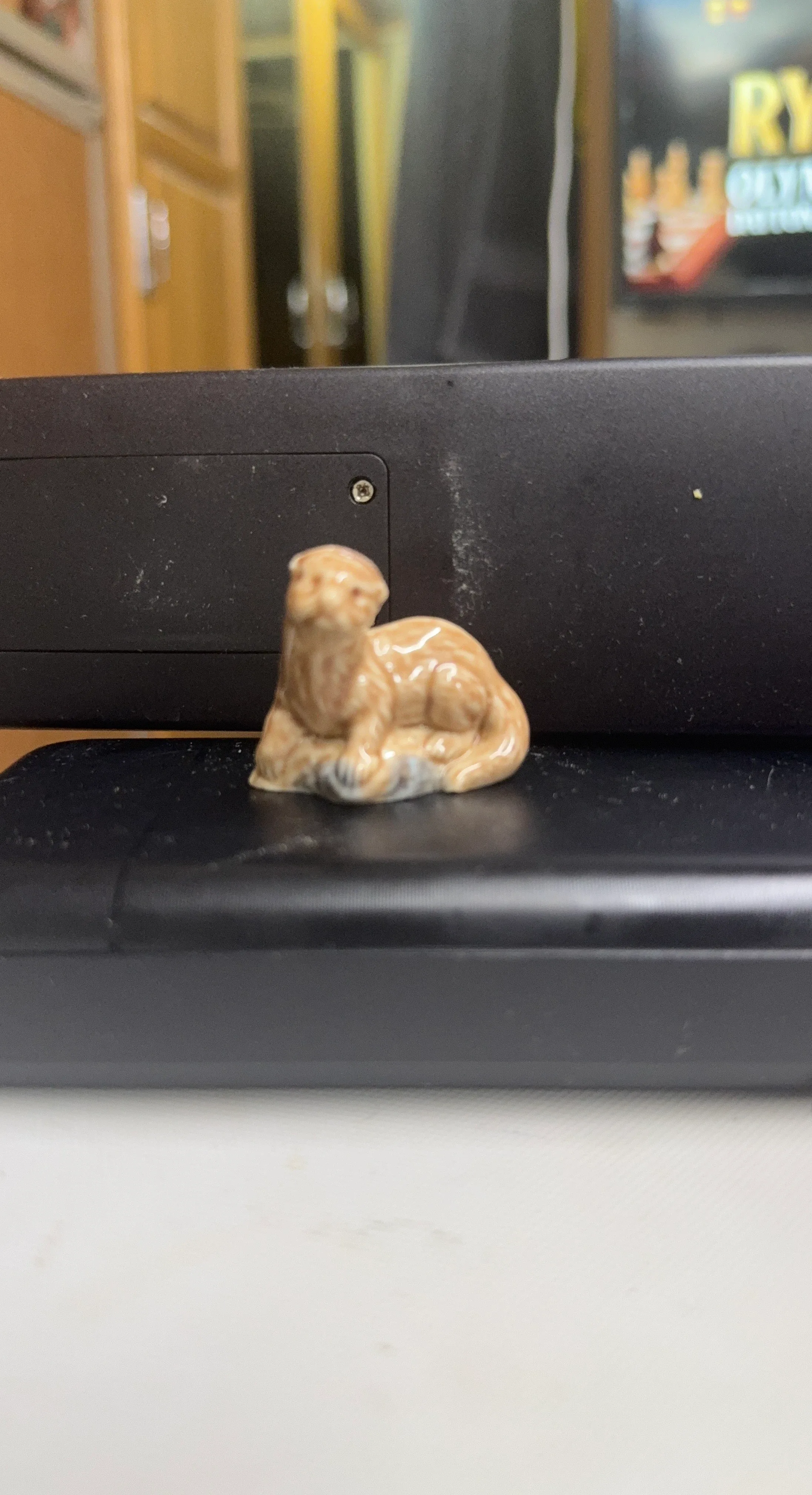 Small Ceramic Otter Figurine