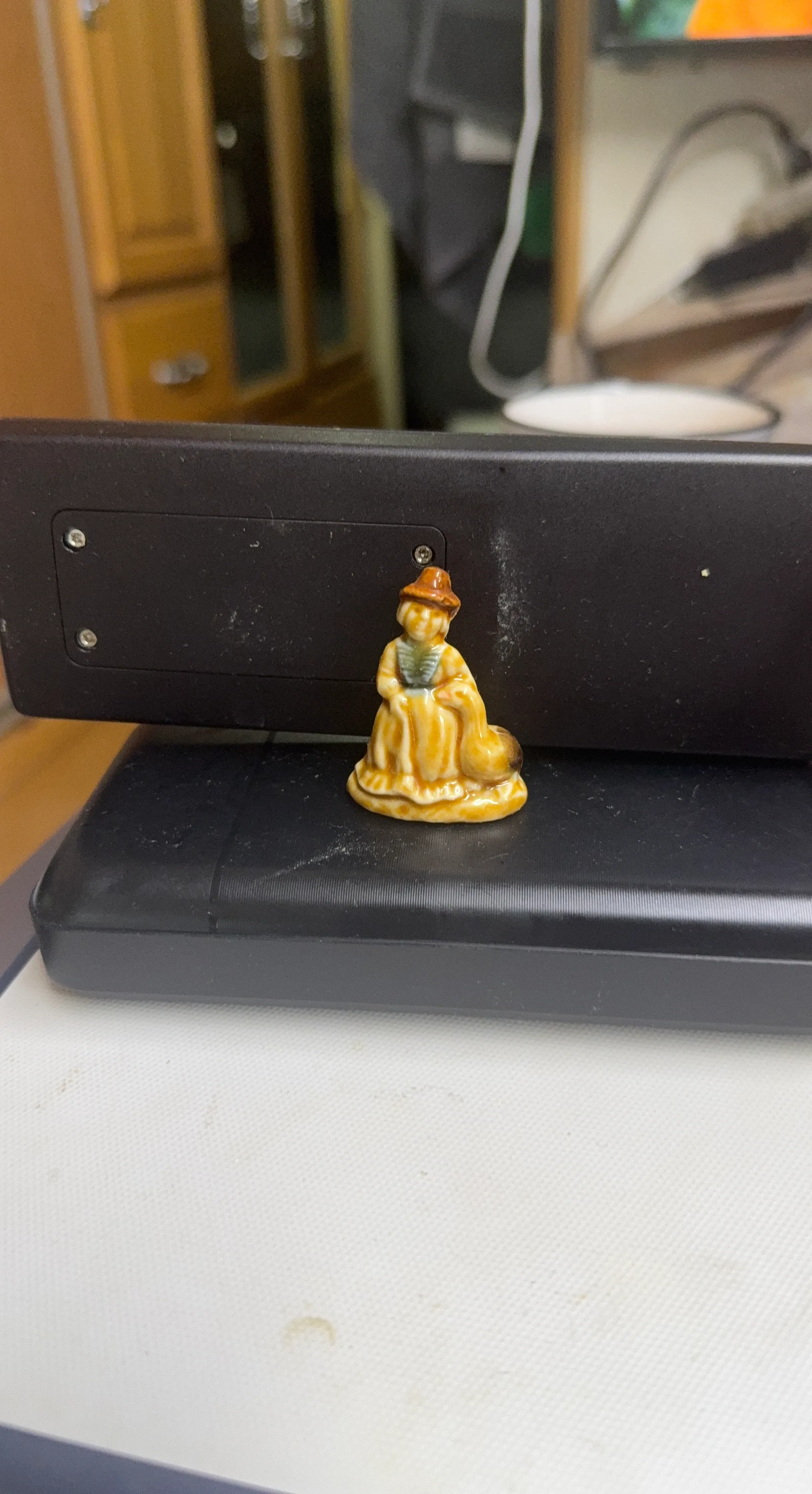 Vintage porcelain miniature figurine