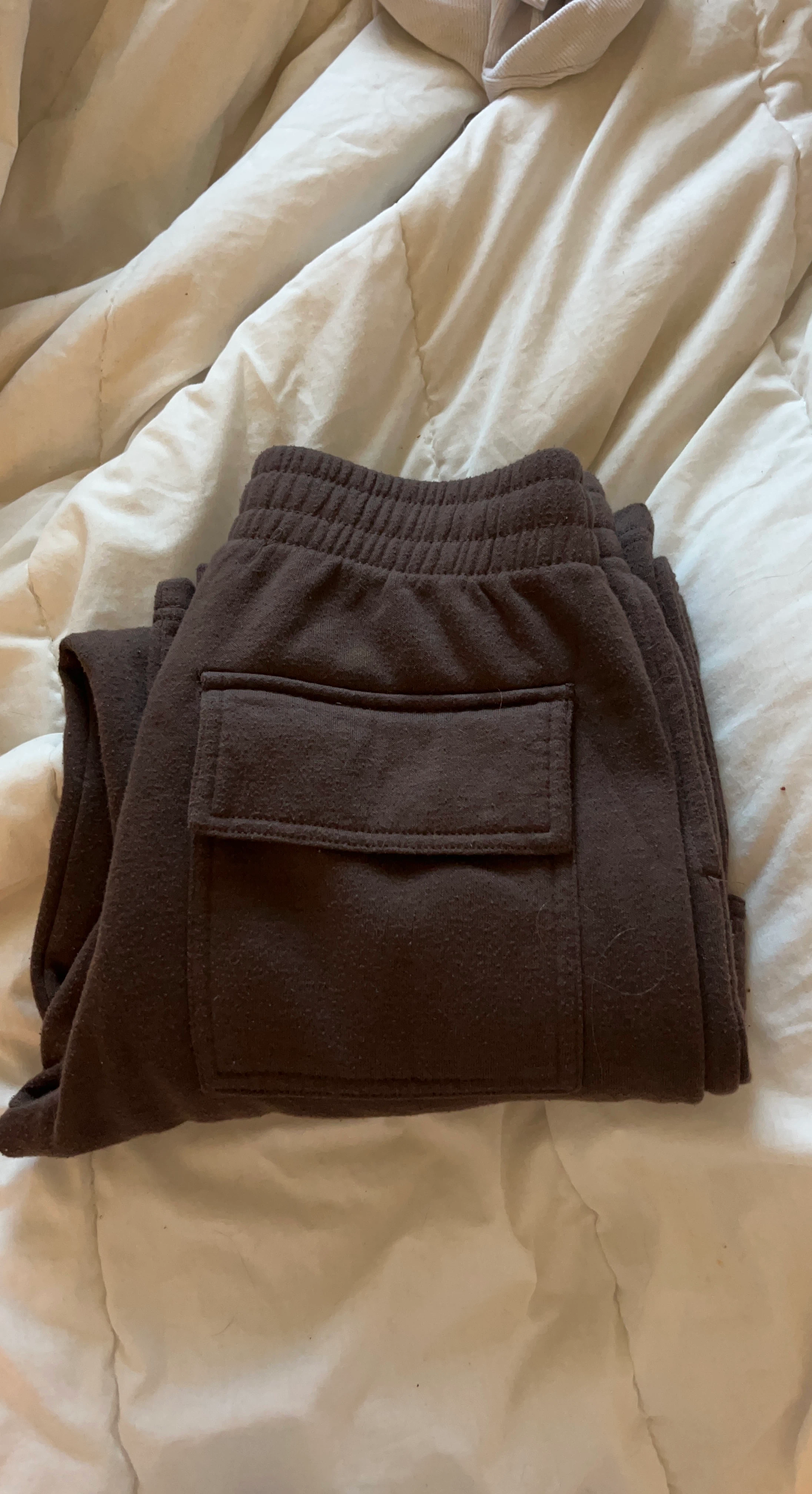 Brown Cargo Sweats