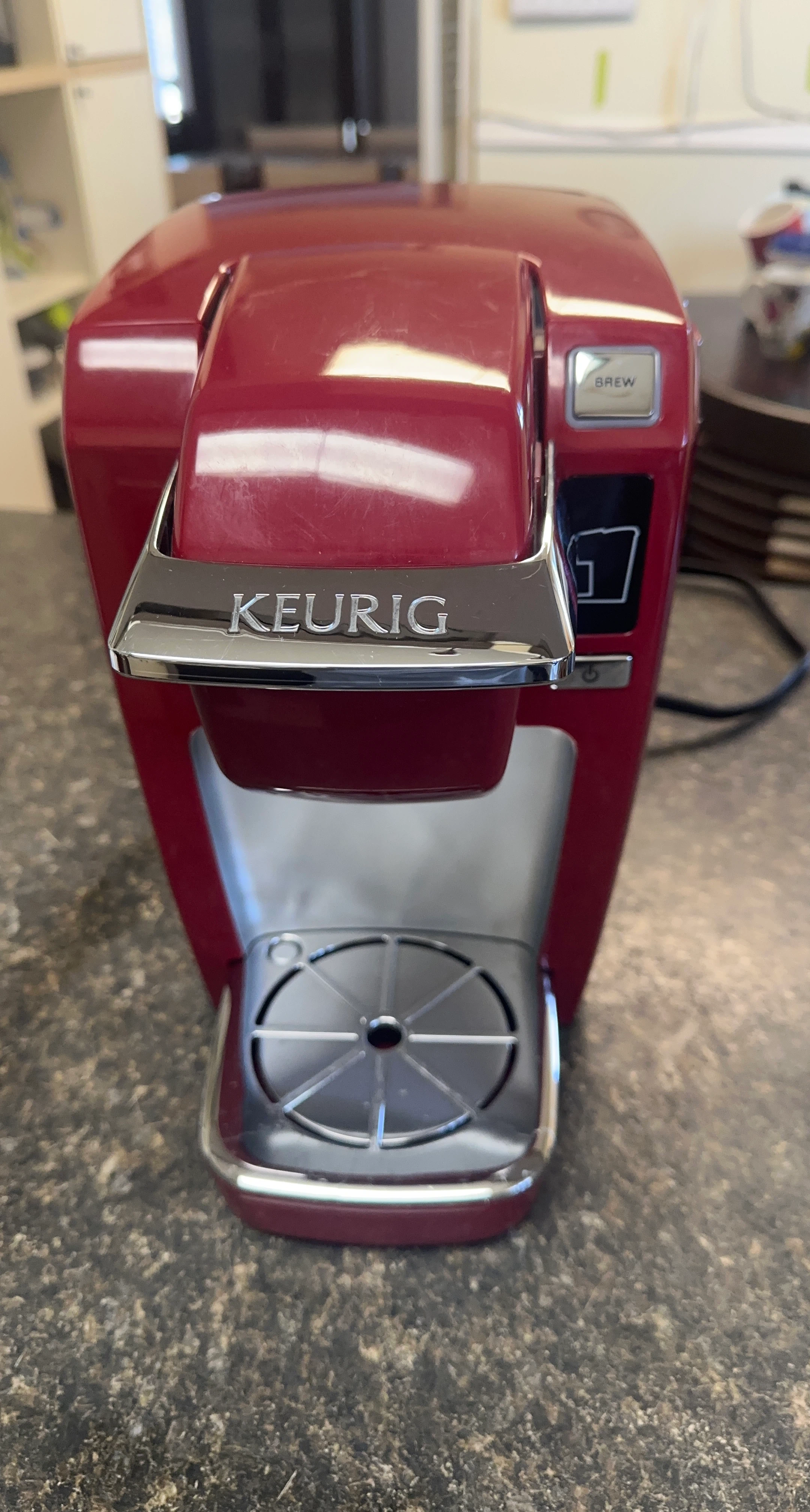 Red Keurig Single Serve Coffee Maker