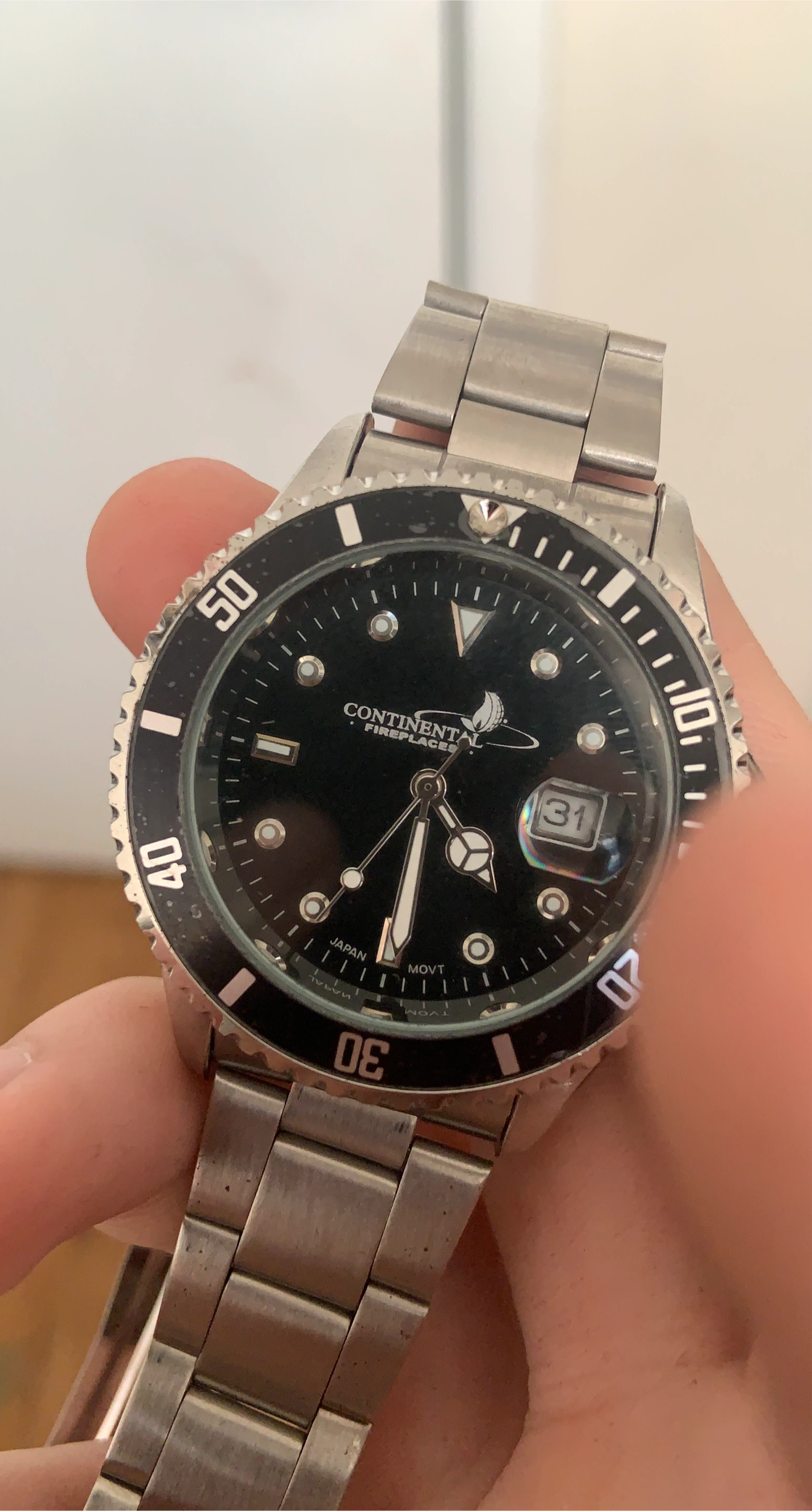 Continental Fireplaces Men's Wristwatch