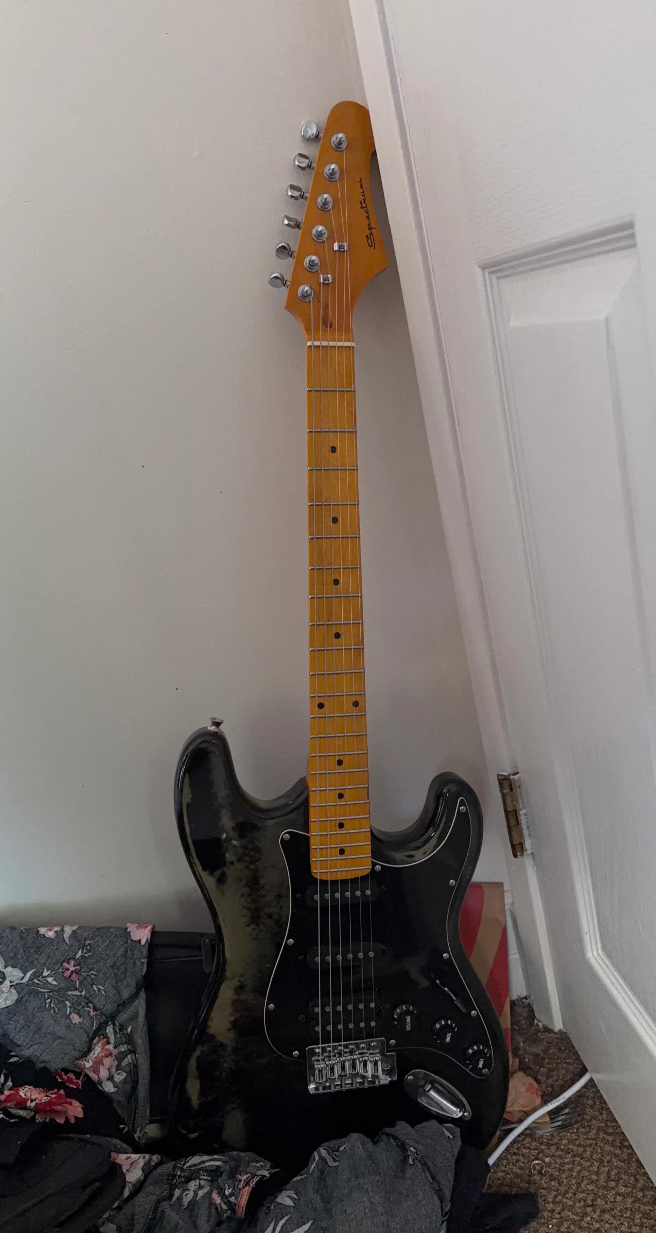 Spectrum Electric Guitar Black