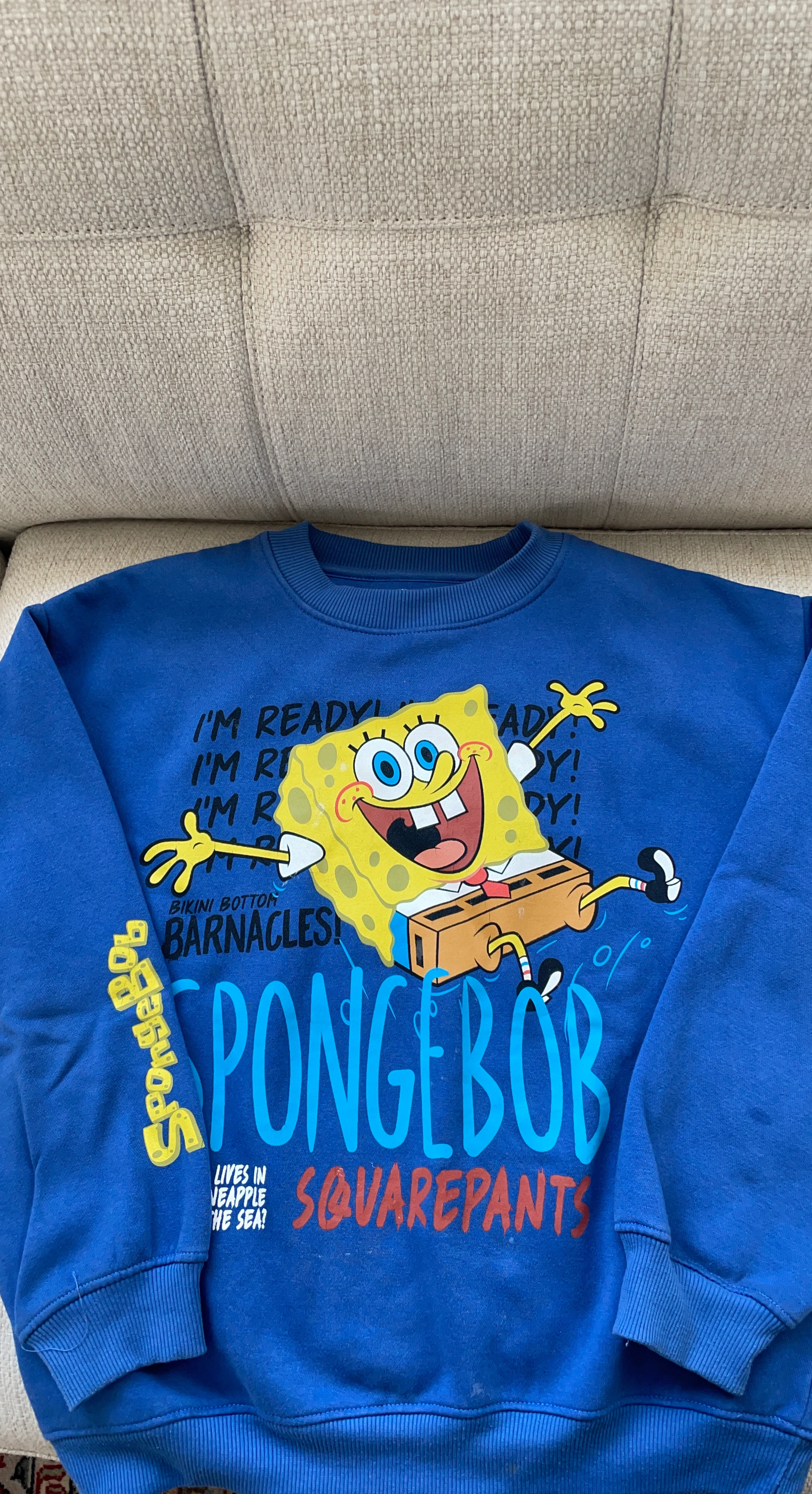 SpongeBob SquarePants Blue Sweatshirt