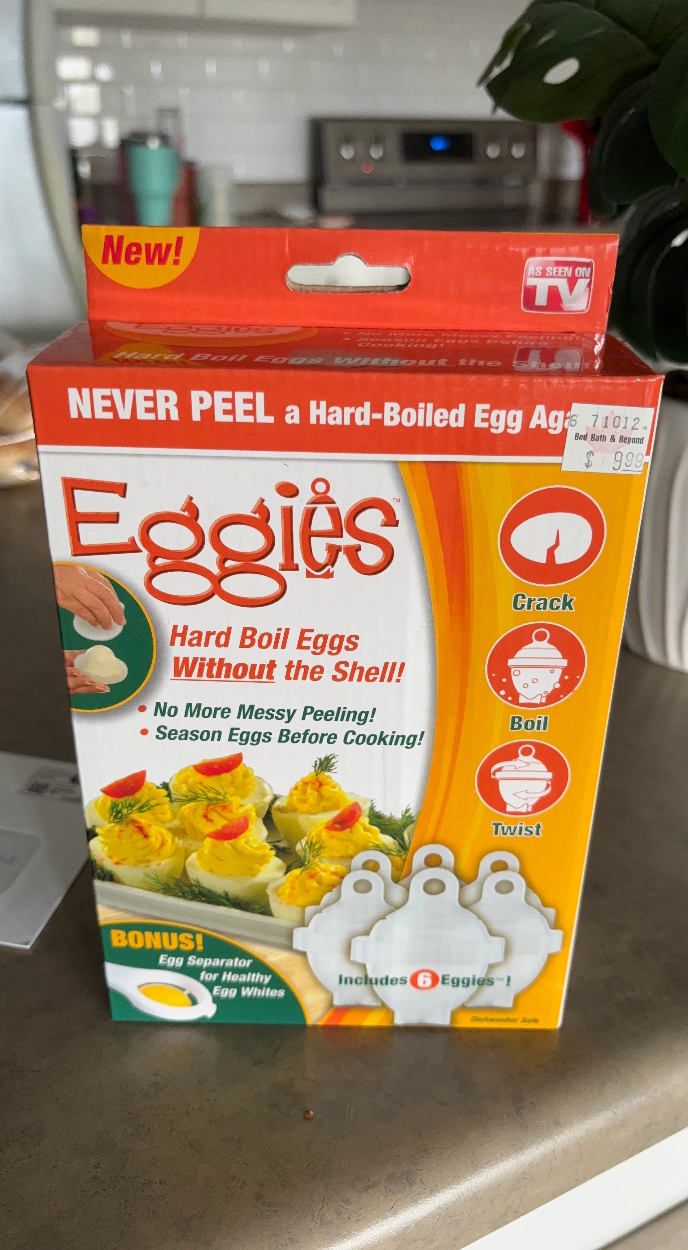 Eggies Hard-Boiled Egg Cooker Set