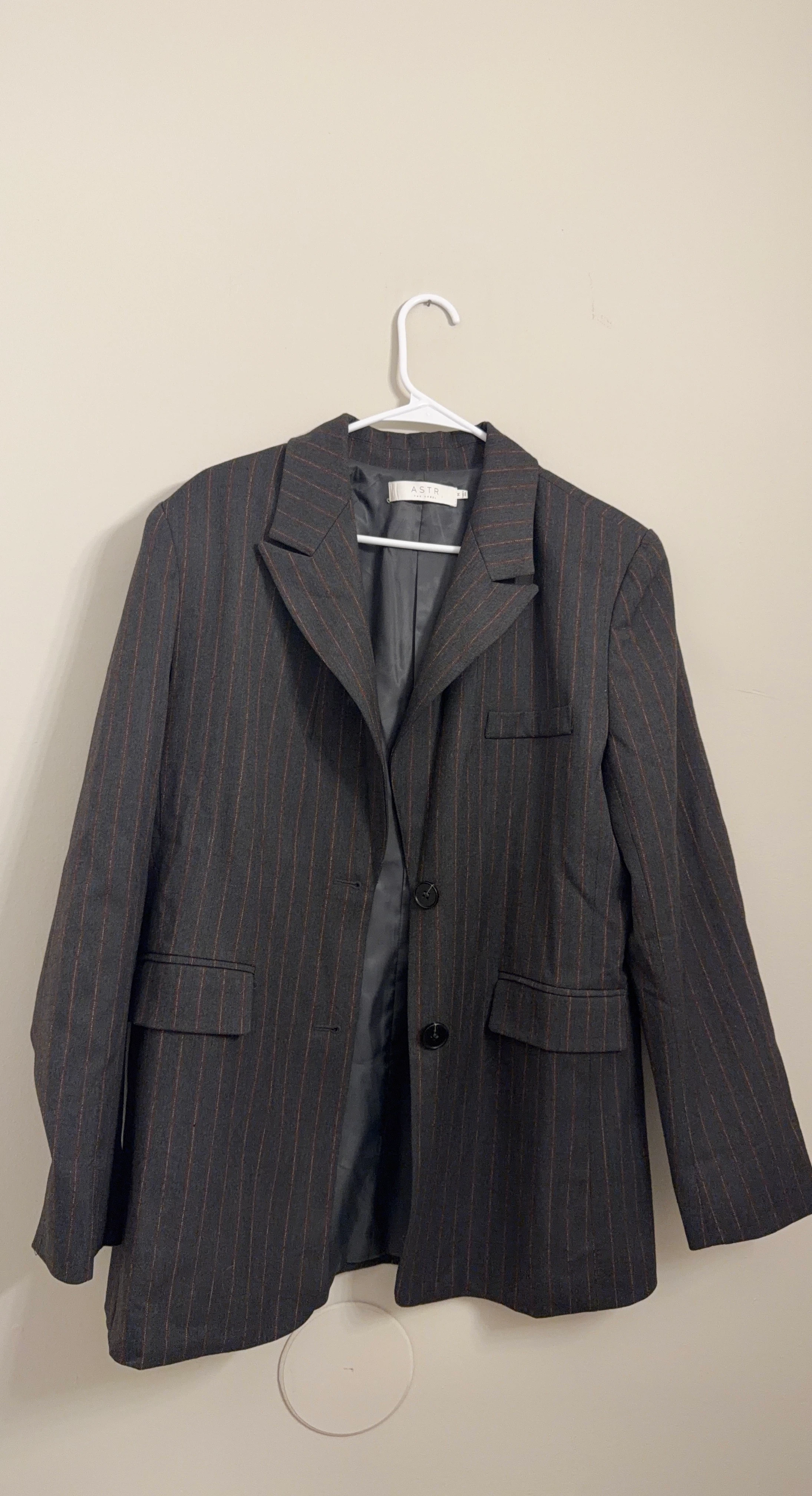ASTR The Label Pinstripe Blazer