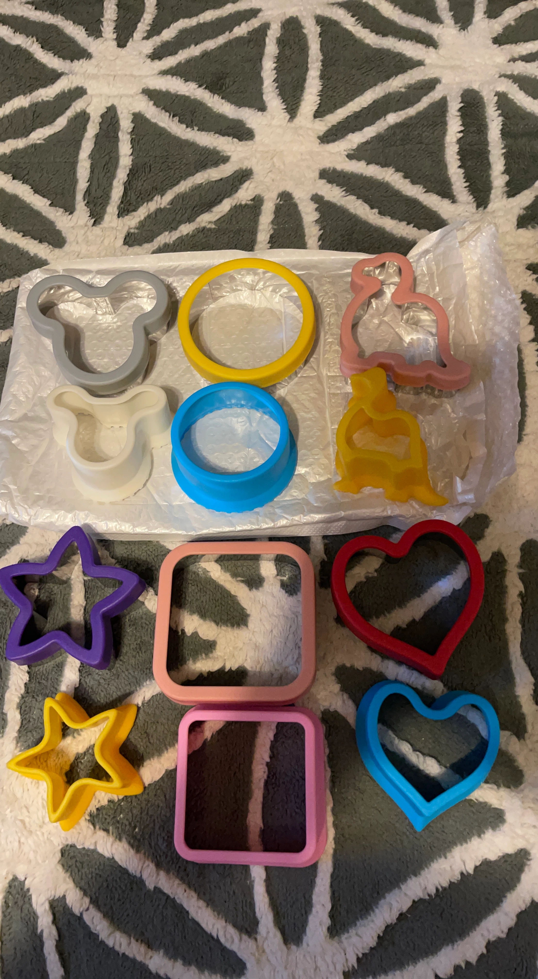 Set of 12 Assorted Shape Cookie Cutters