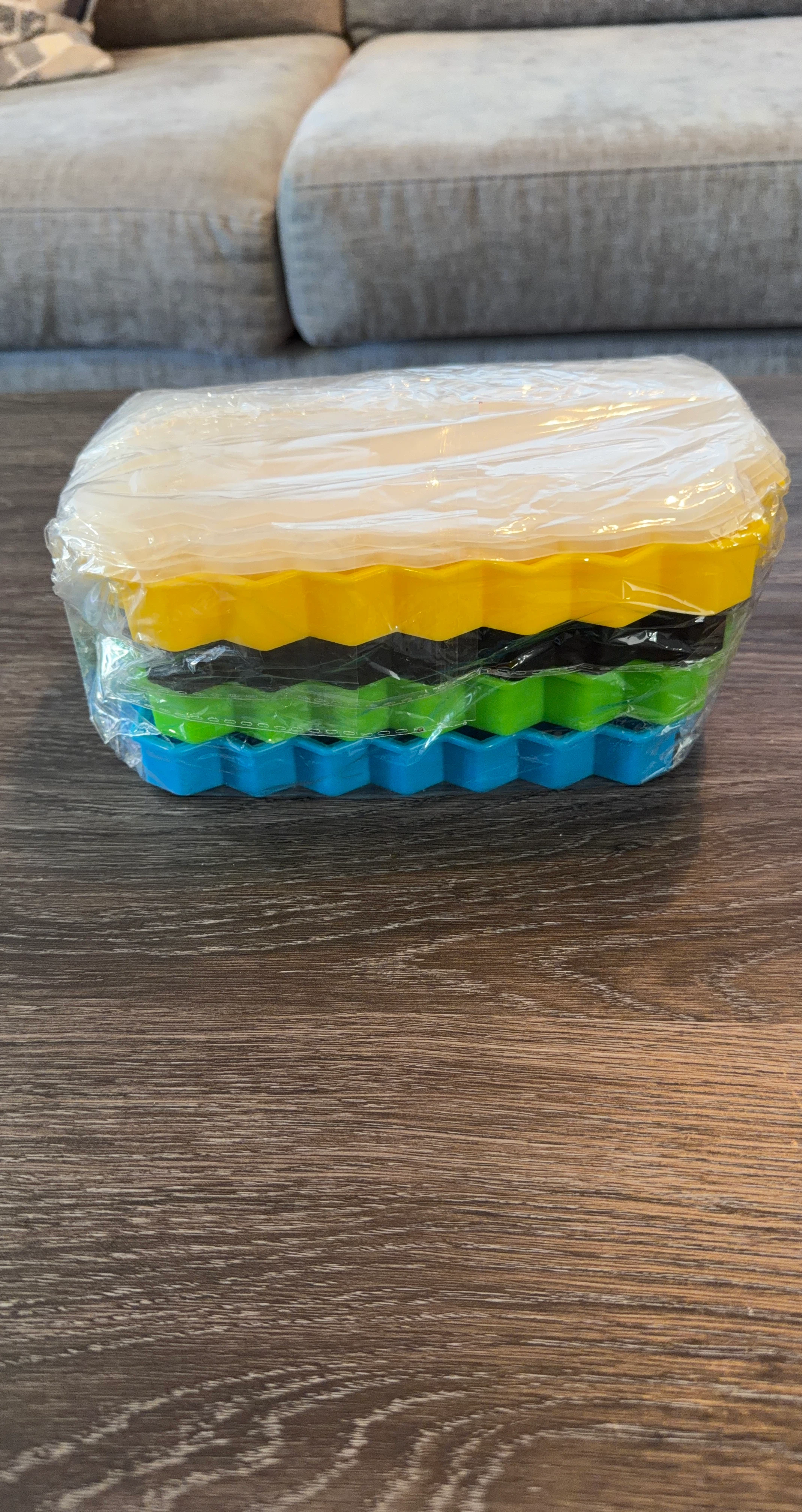 Set of 4 Silicone Ice Cube Trays