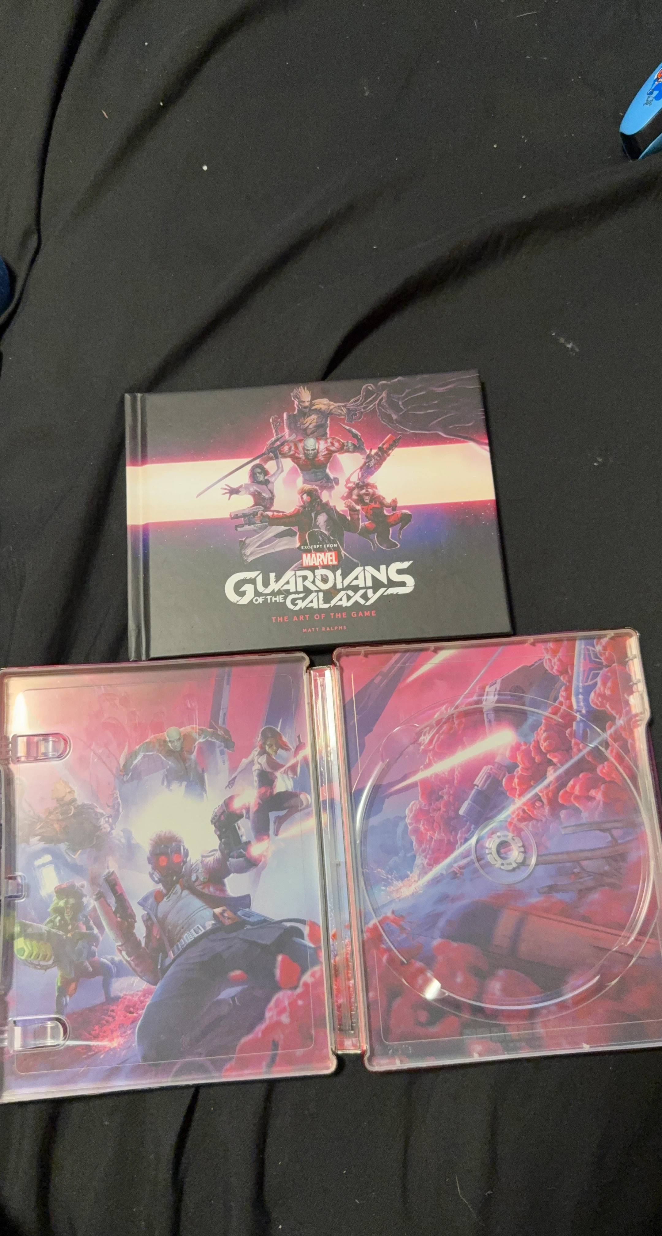 Marvel Guardians of the Galaxy Art Book and Steelbook