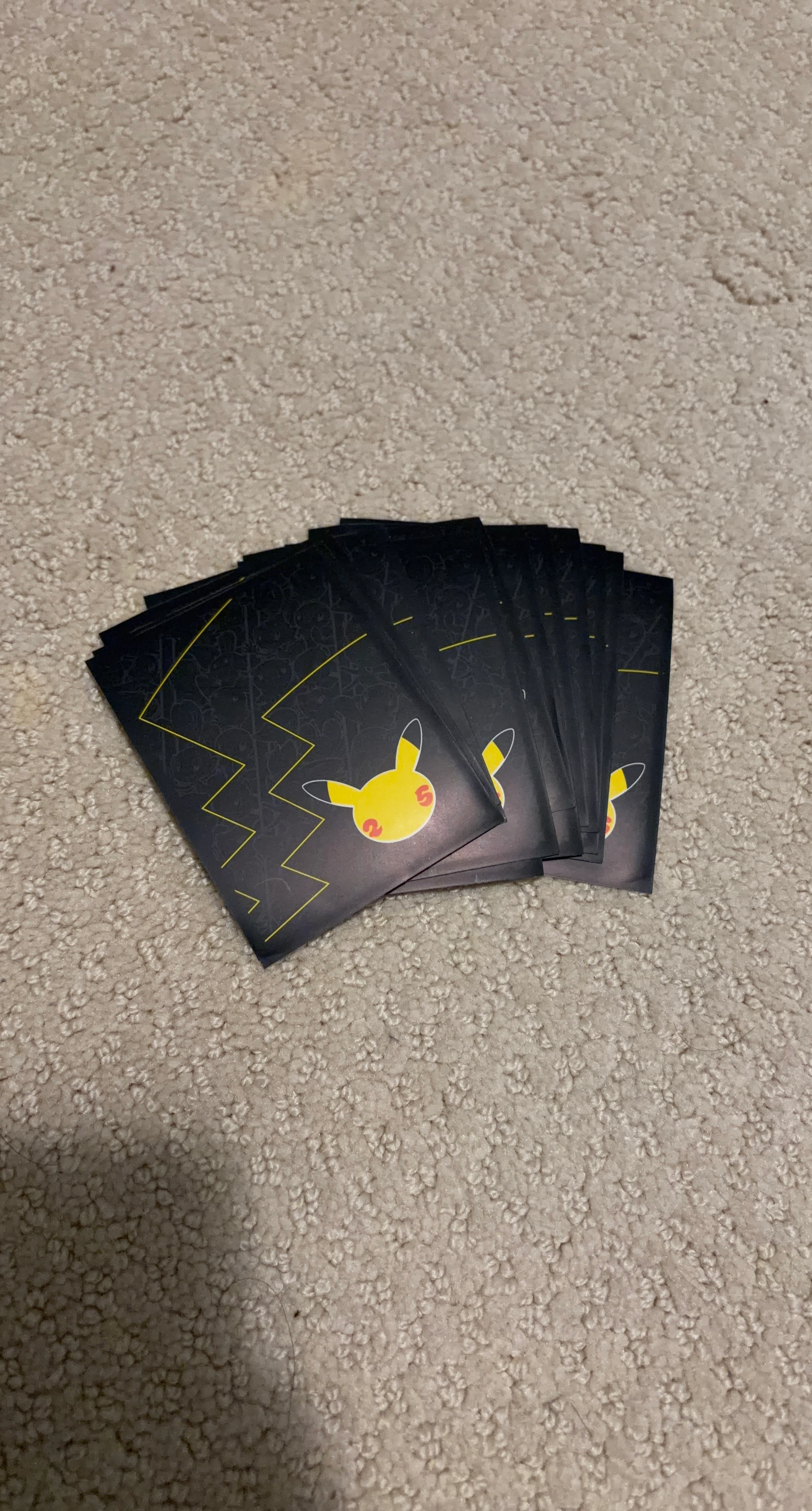 Pokémon 25th anniversary Card Sleeves