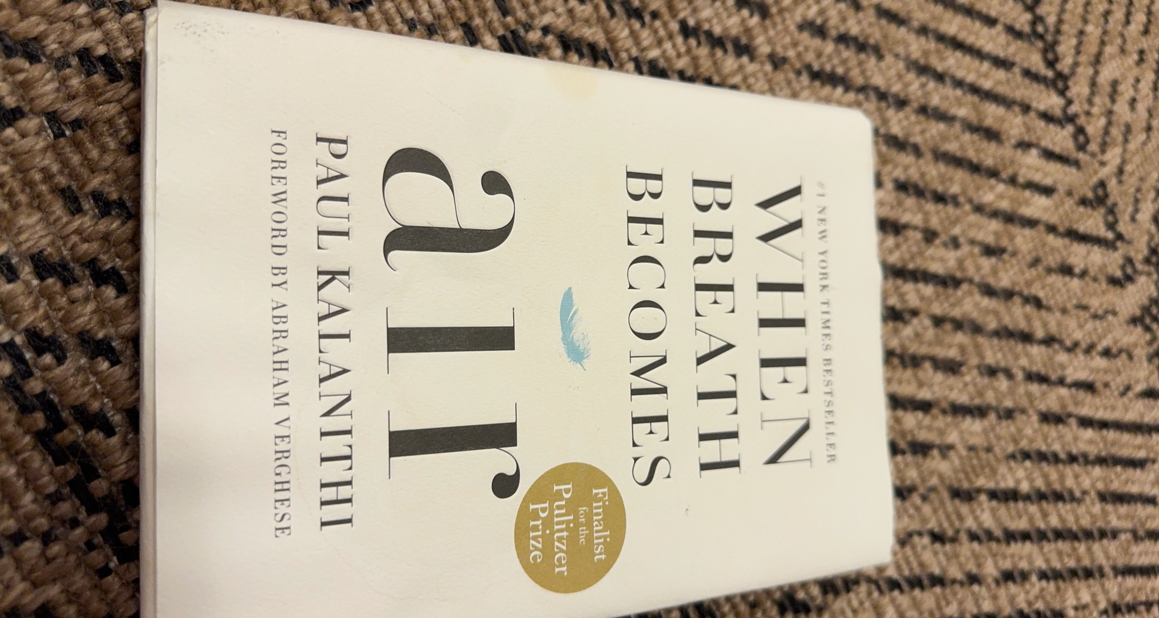 When Breath Becomes Air by Paul Kalanithi
