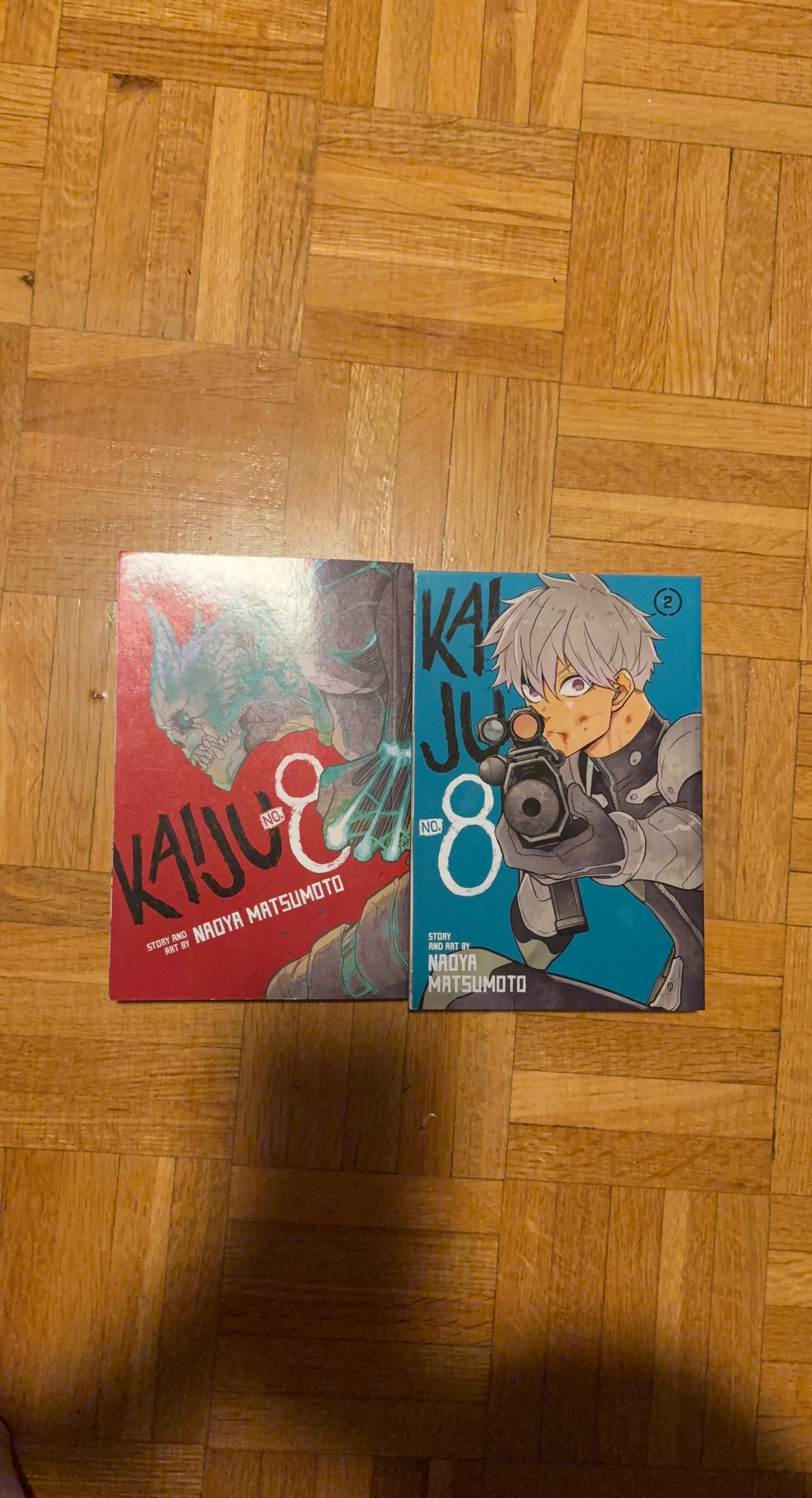 Kaiju No. 8 Manga Volumes 1 and 2