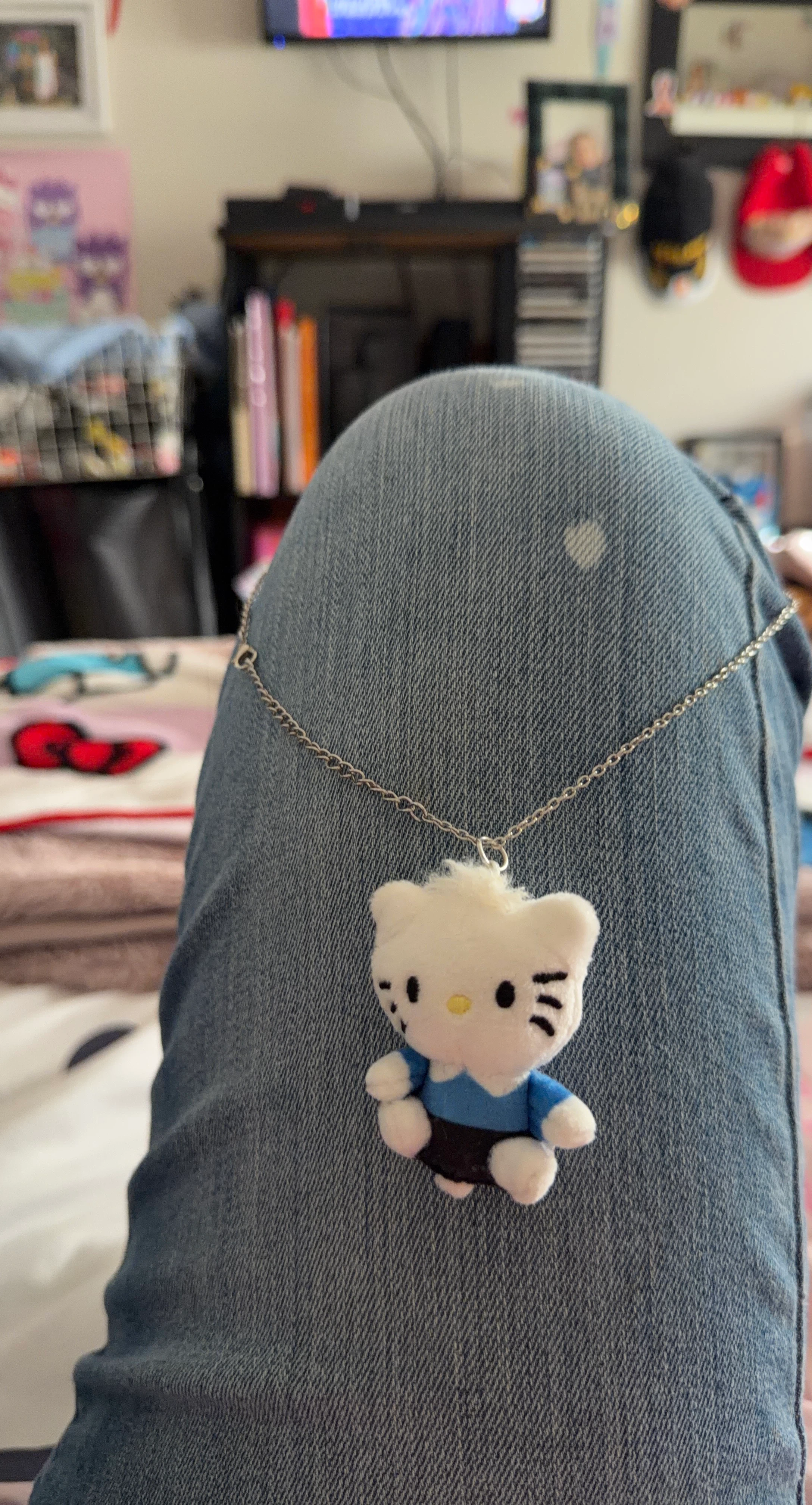 Hello Kitty Plush Necklace