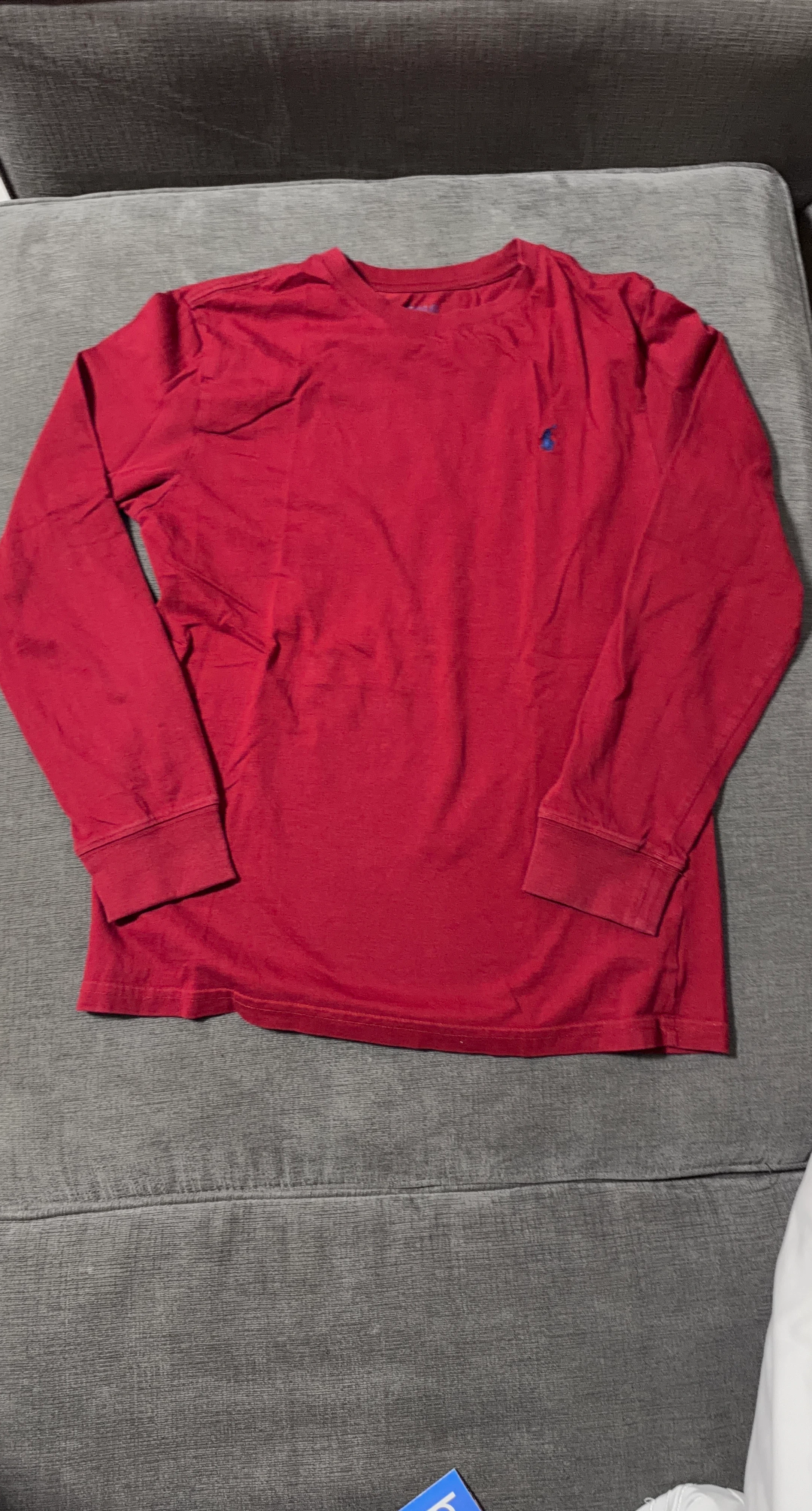 Polo Ralph Lauren Red Long Sleeve Shirt