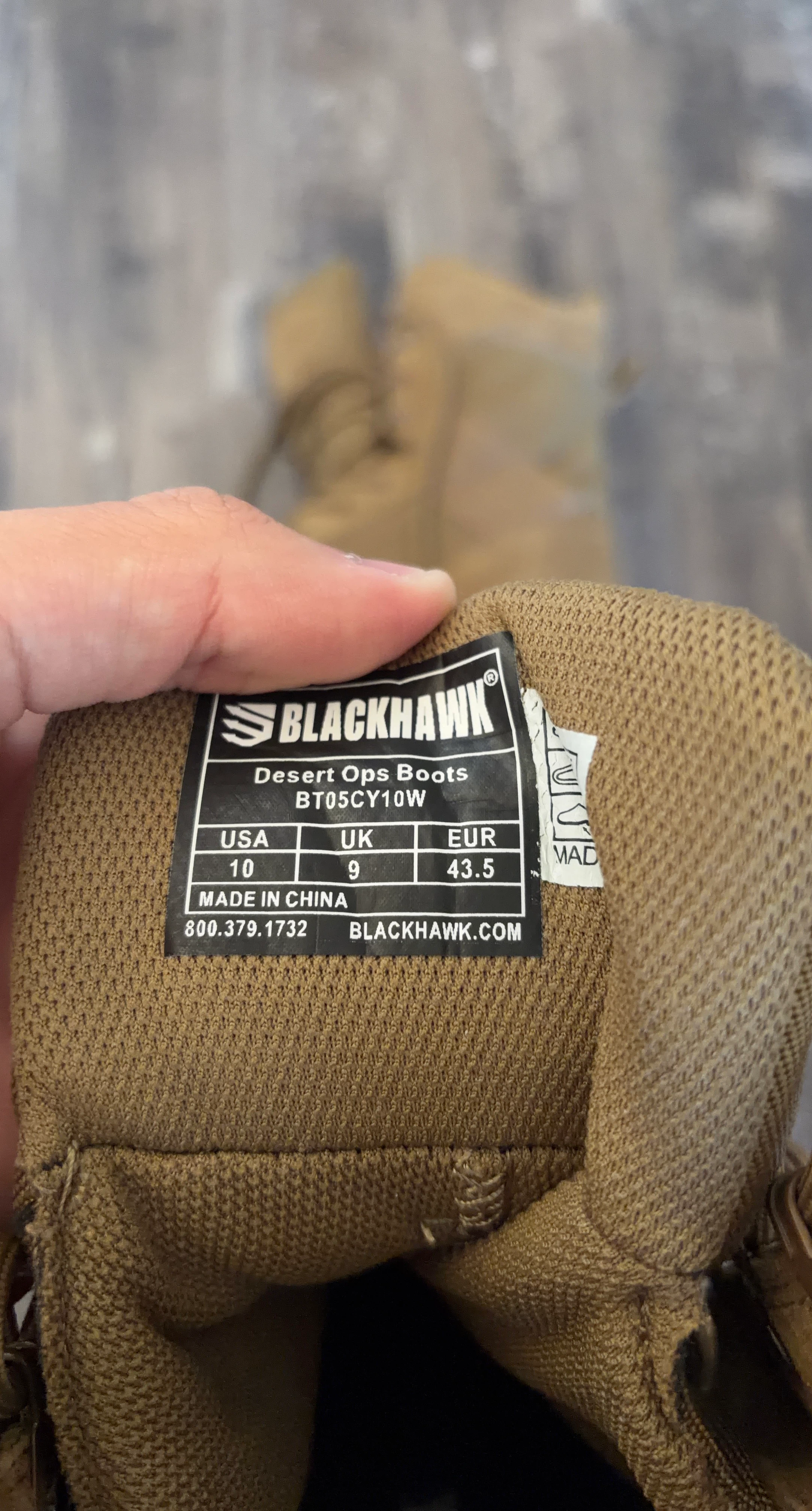 Blackhawk Desert Ops Boots - Size 10 - photo 2
