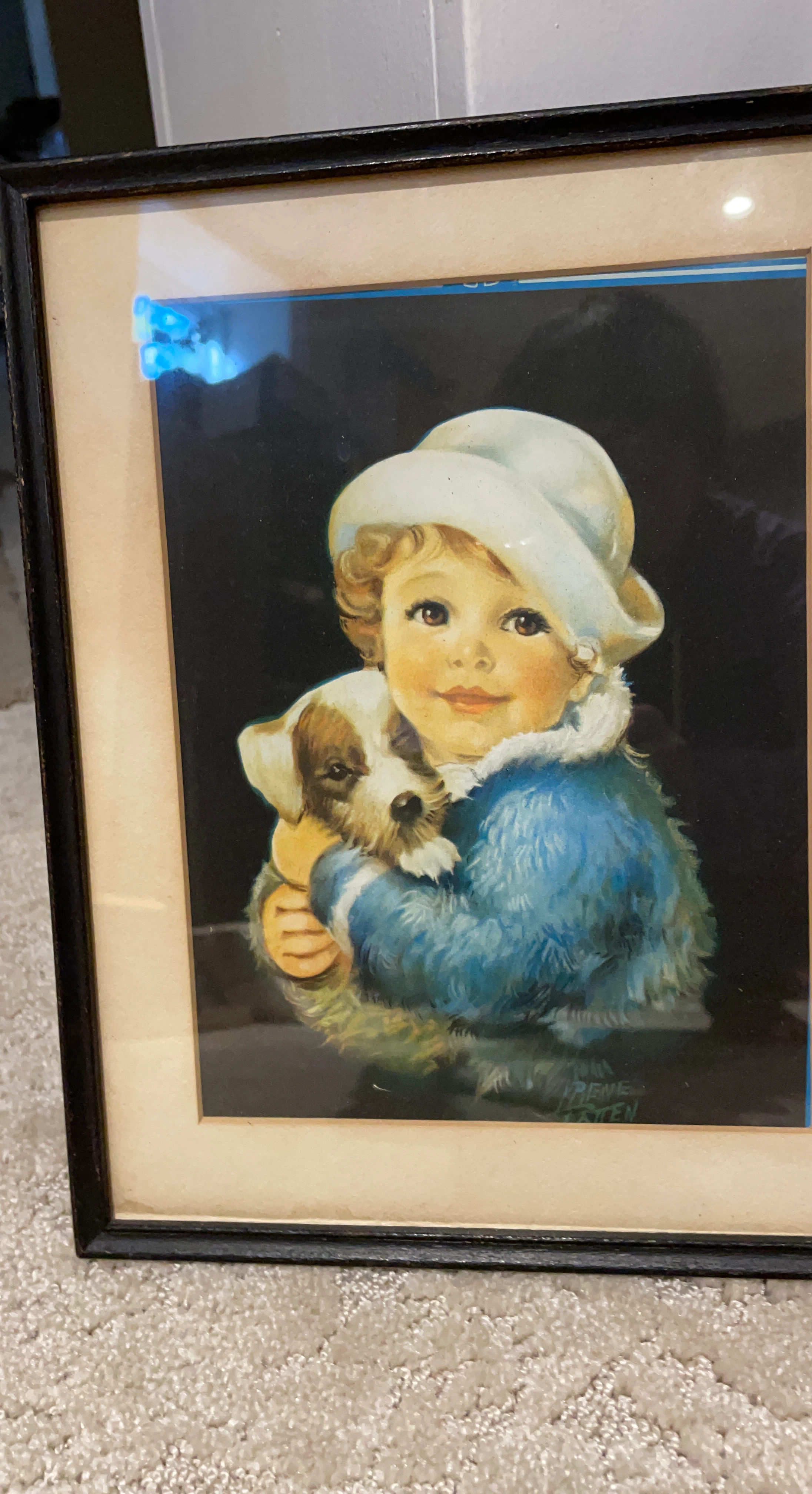 Irene Patten Vintage Framed Print