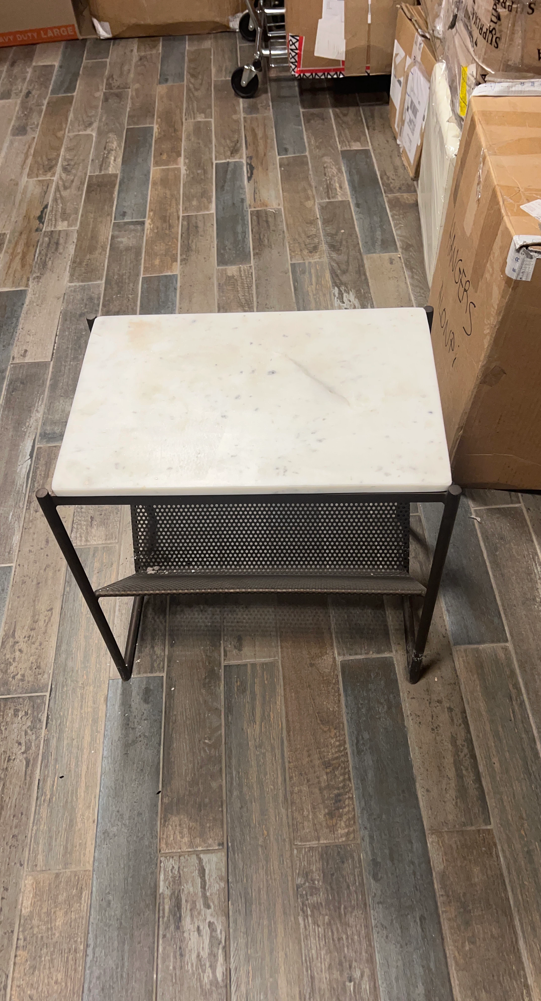 Marble Top Side Table