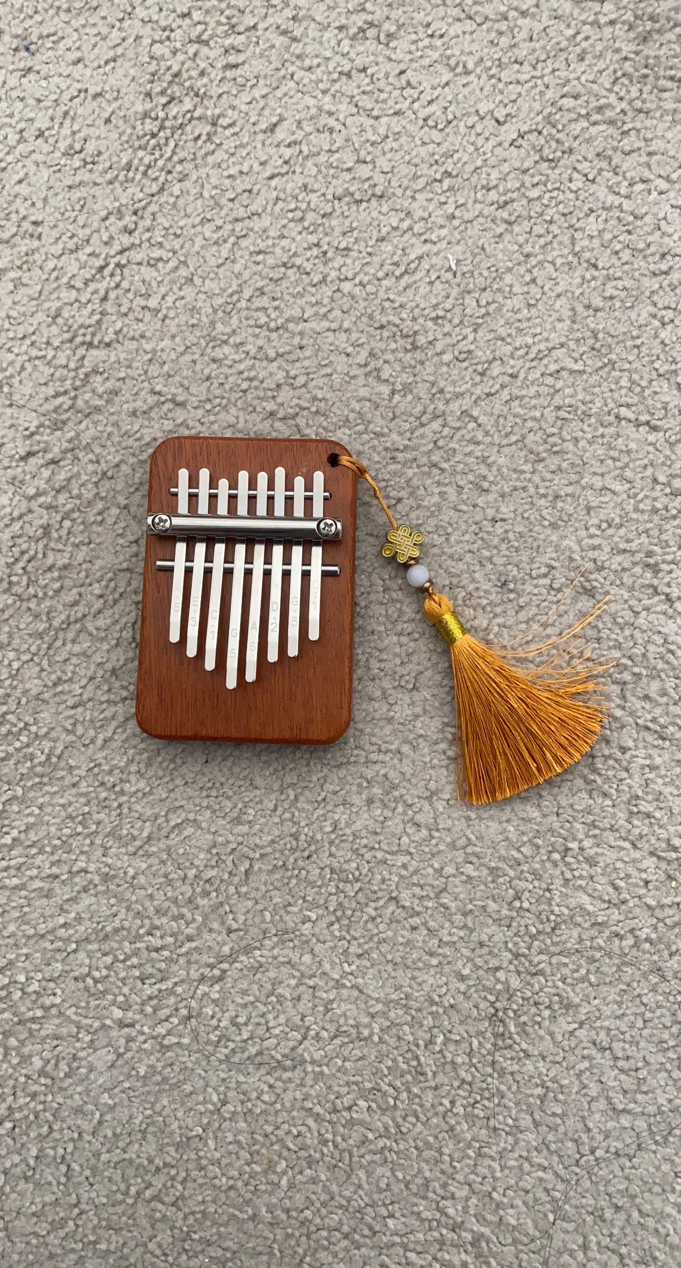 8-Key Mini Kalimba Thumb Piano