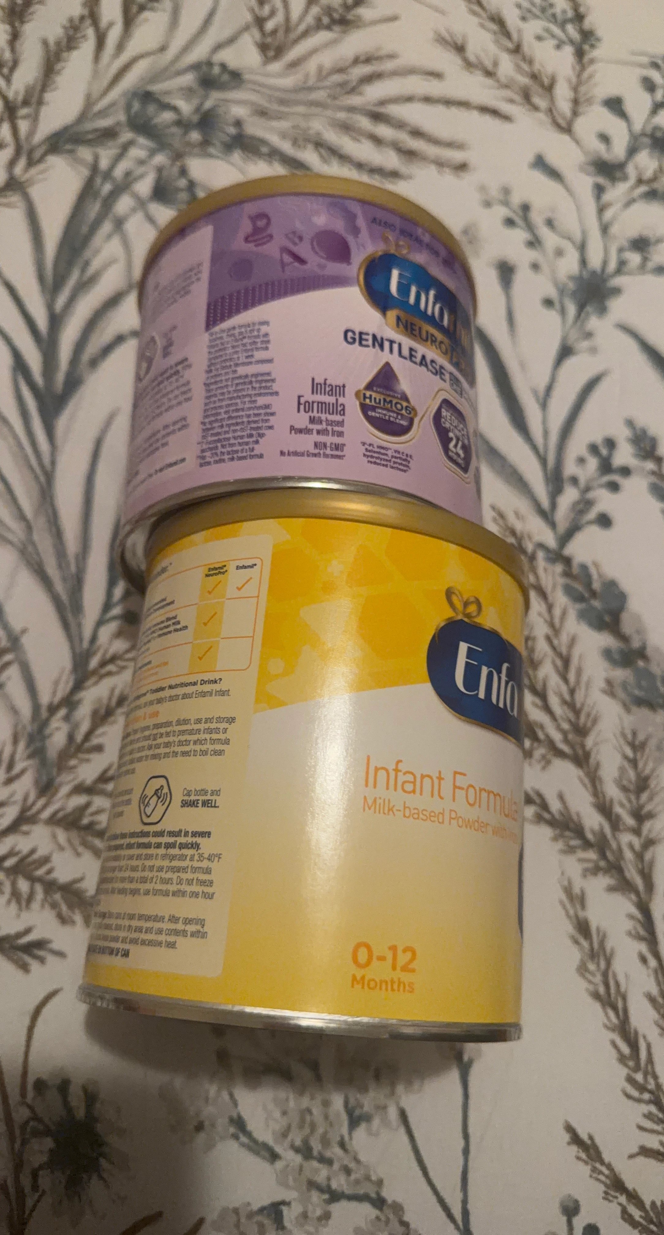 Enfamil NeuroPro Gentlease and Infant Formula