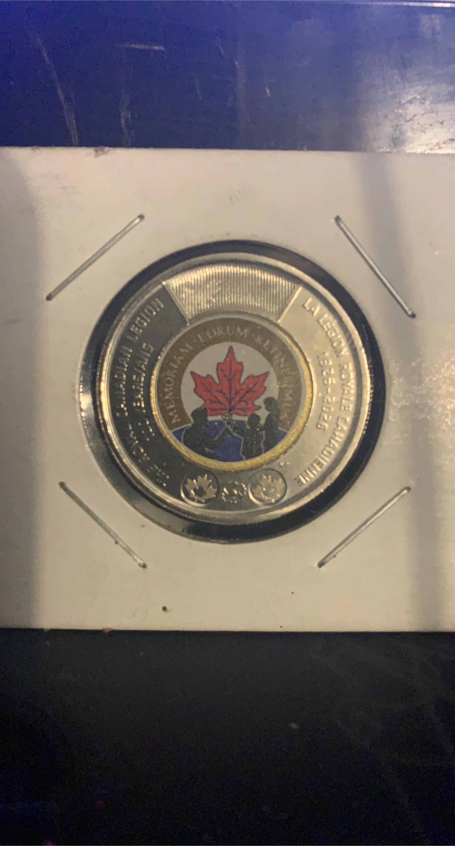 The Royal Canadian Legion 100 Years Commemorative Coin