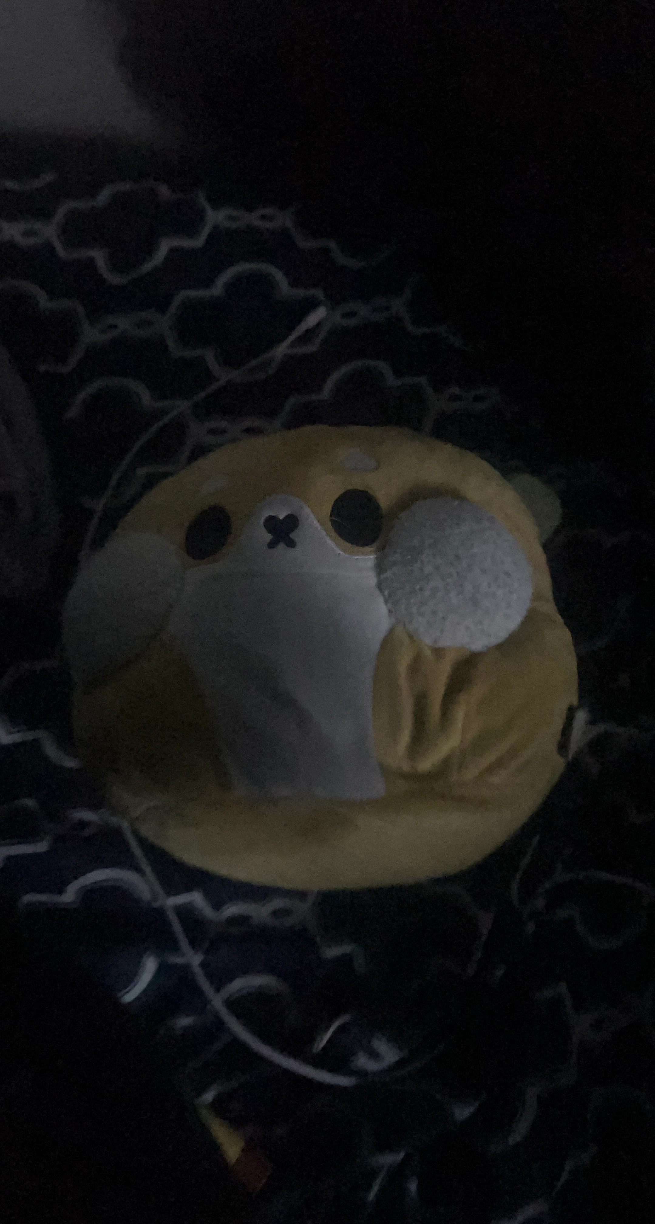 Squishmallows Yellow Dog Plush