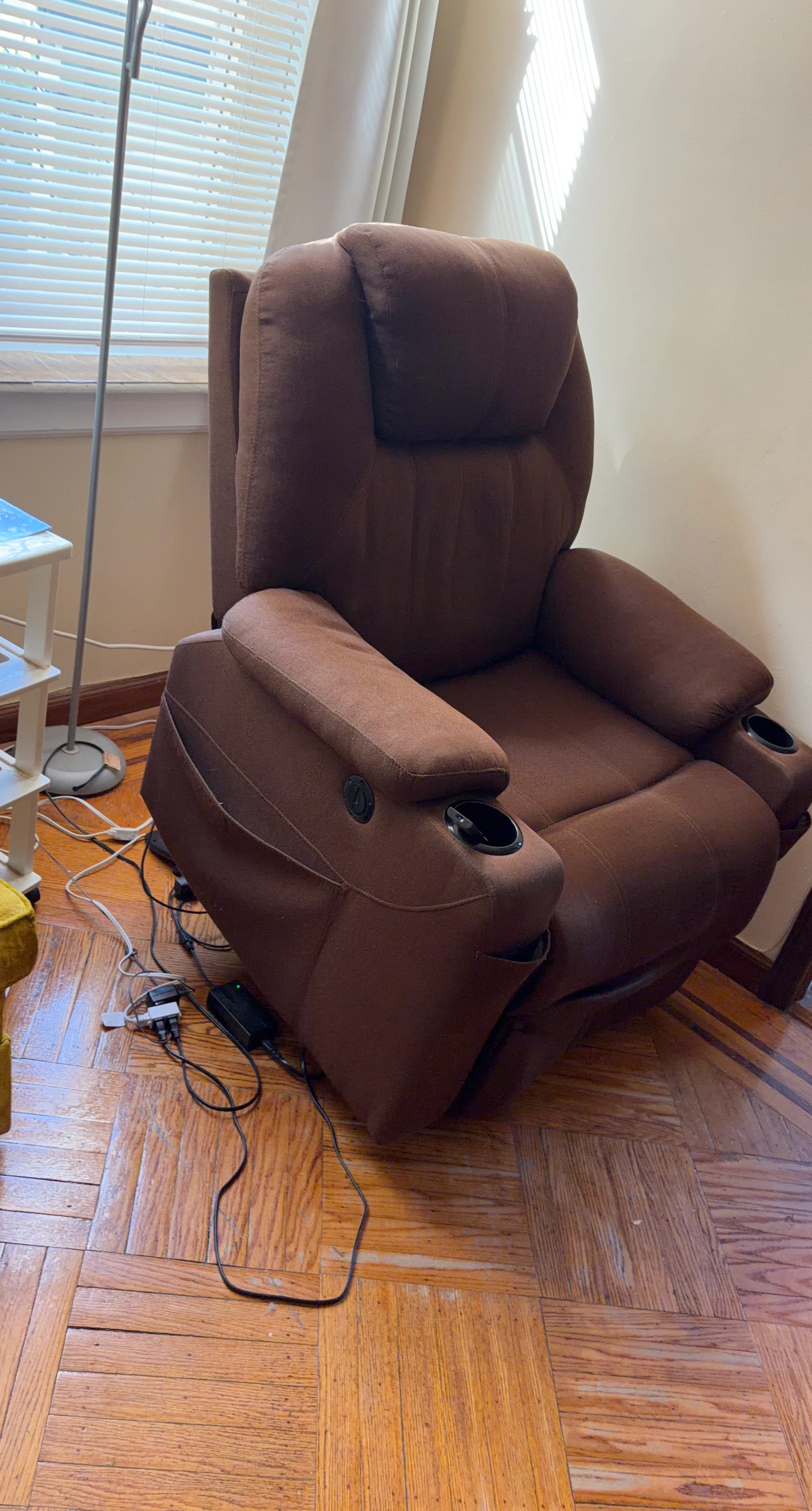 Brown Power Recliner Chair