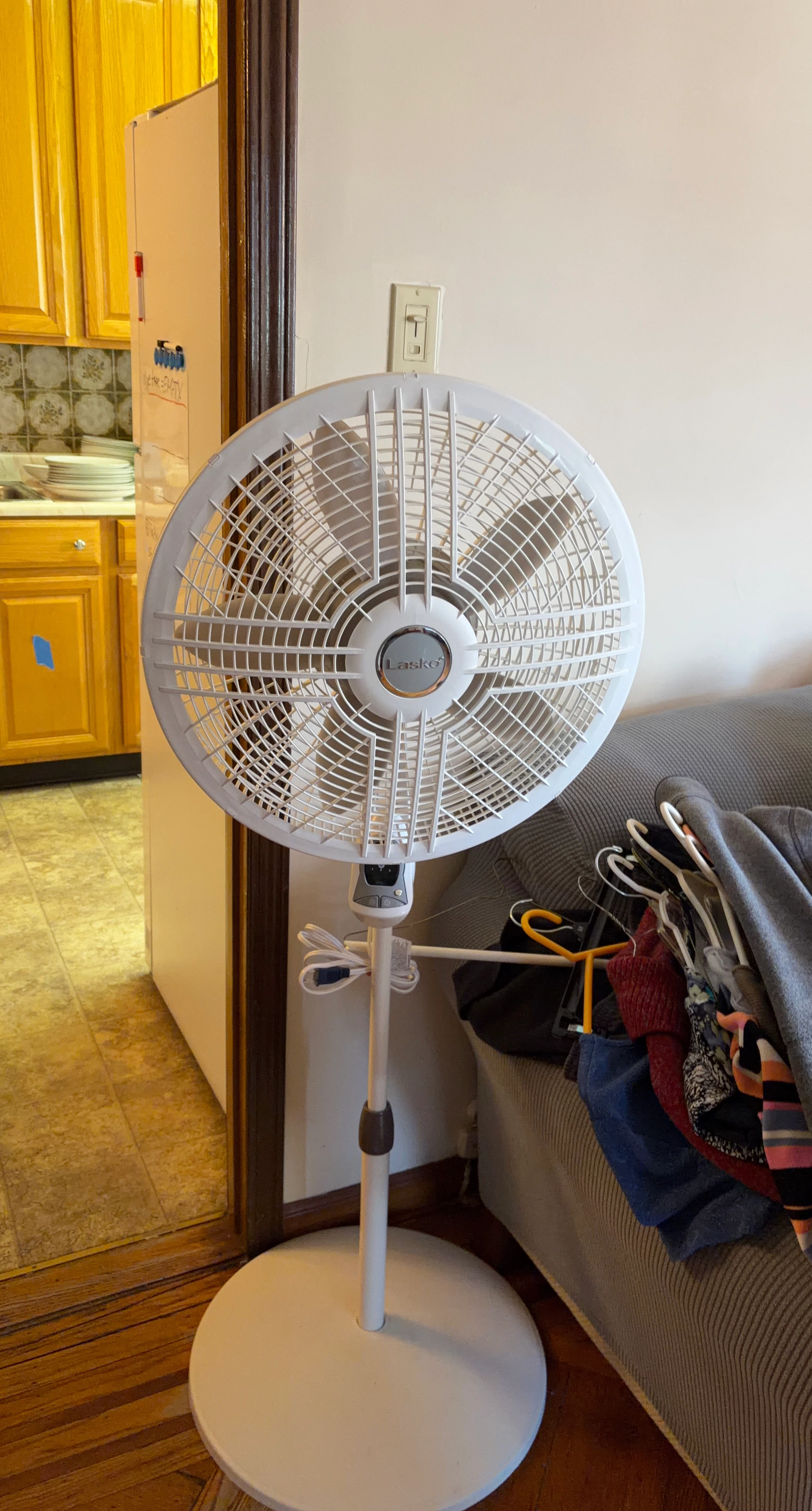 Lasko White Pedestal Standing Fan in Brooklyn, NY
