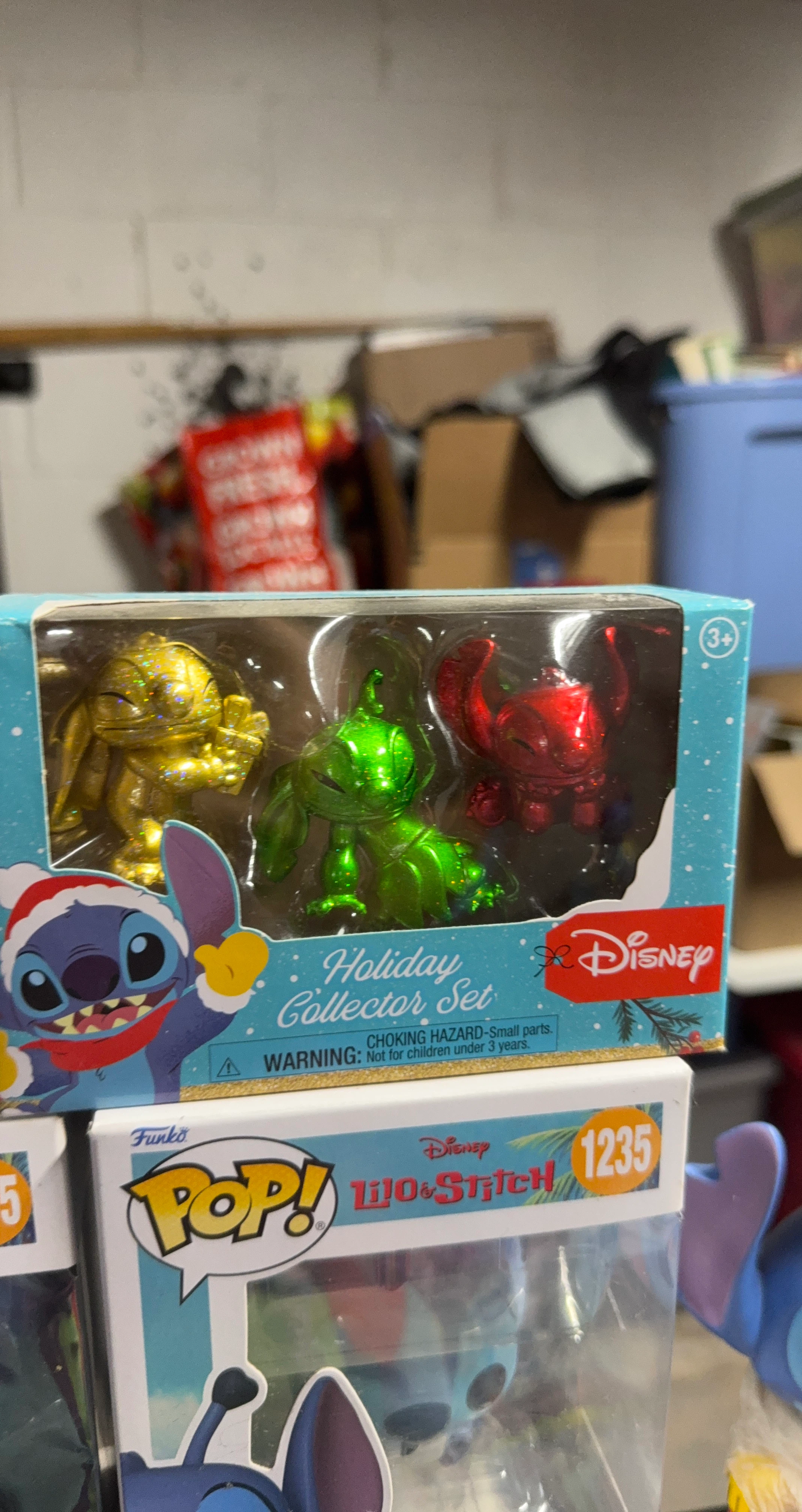 Disney Stitch Holiday Collector Set