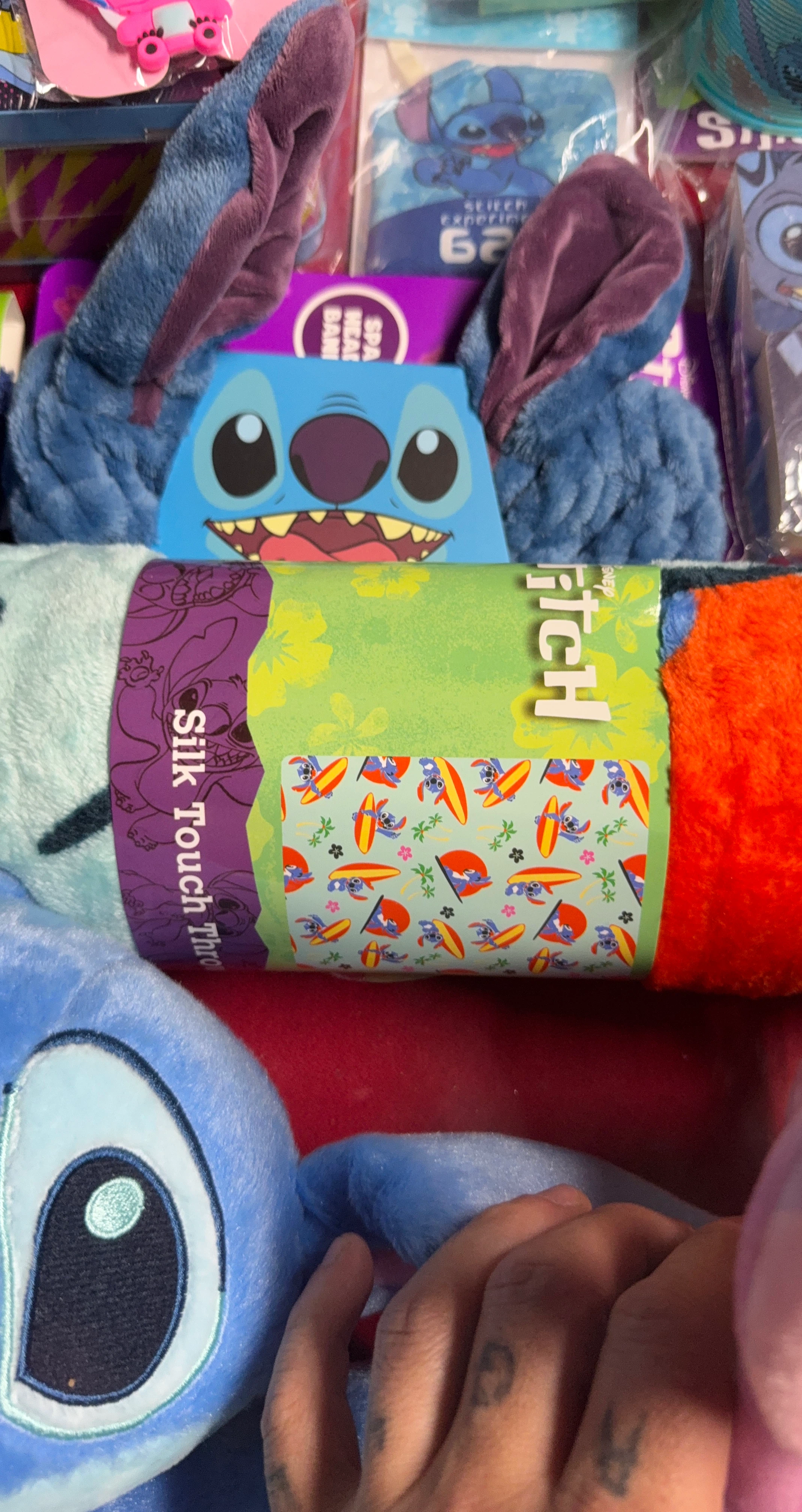 Disney Stitch Silk Touch Throw Blanket