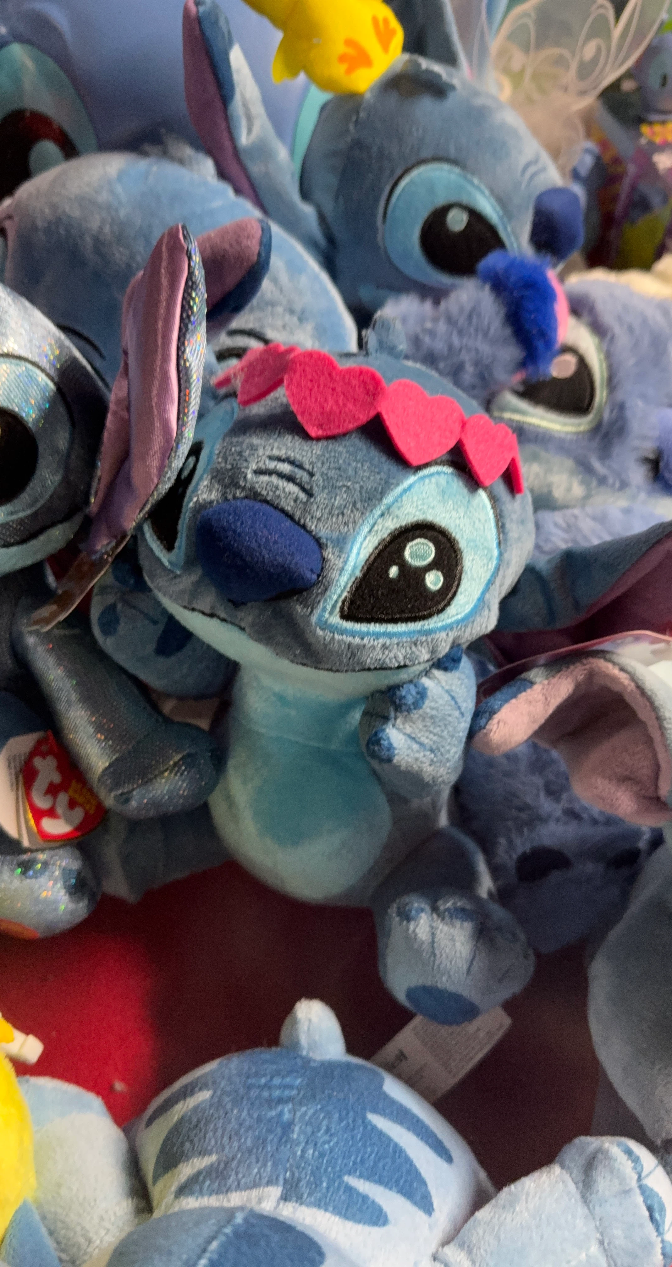 Ty Stitch Plush with Heart Headband